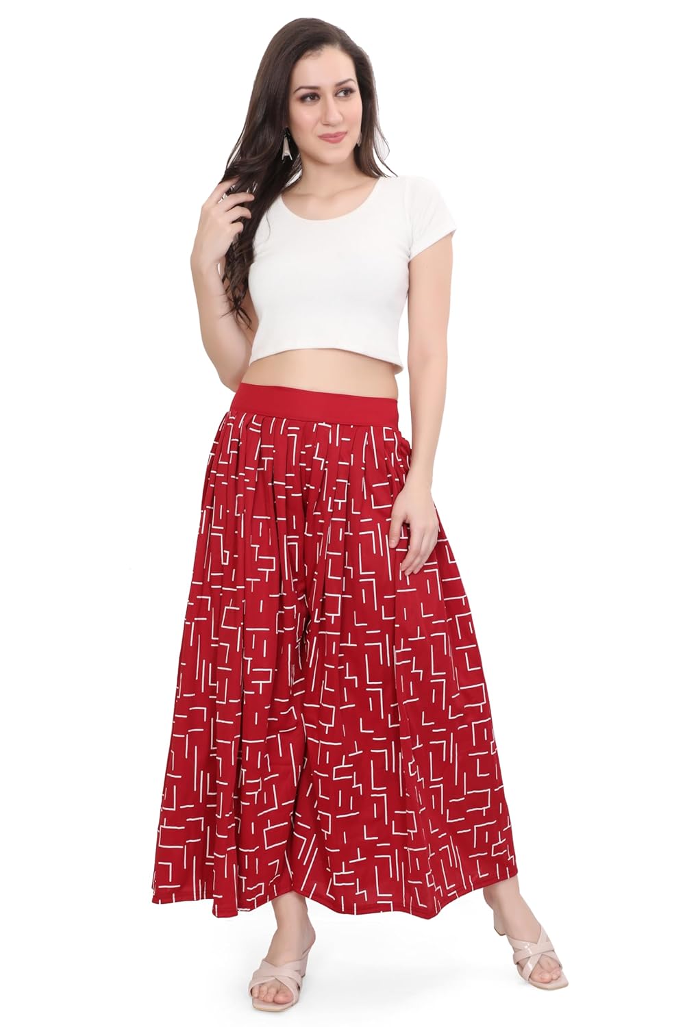 fashion Stylish Lycra Printed Palazzo