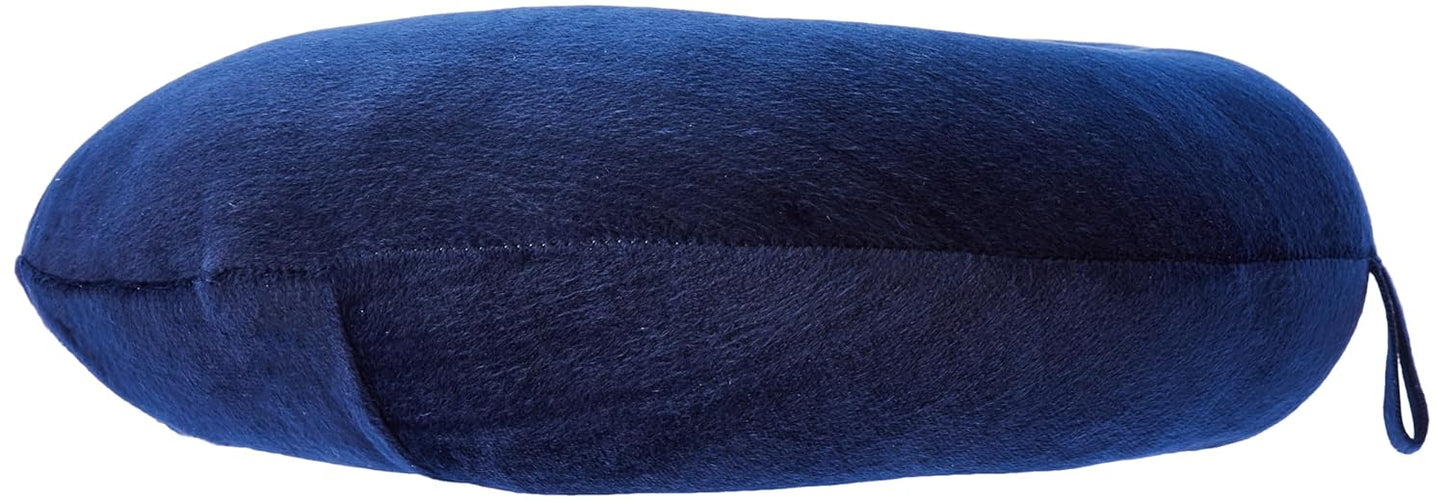 amazon basics Travel Neck Pillow | Soft Velvet Fabric