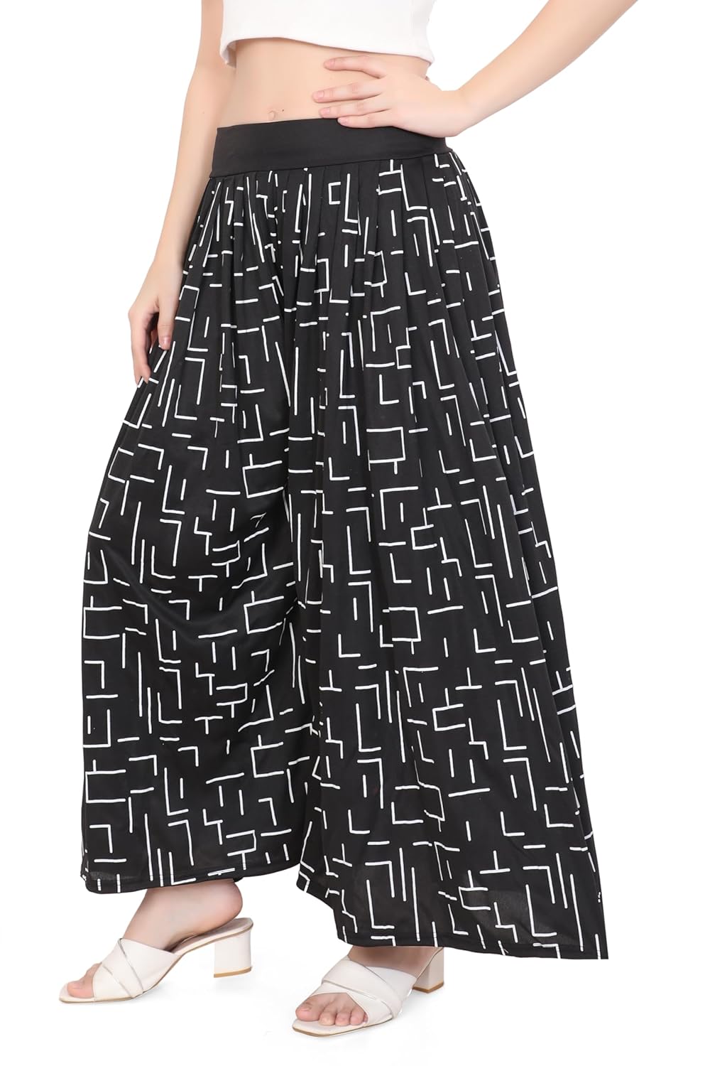 fashion Stylish Lycra Printed Palazzo