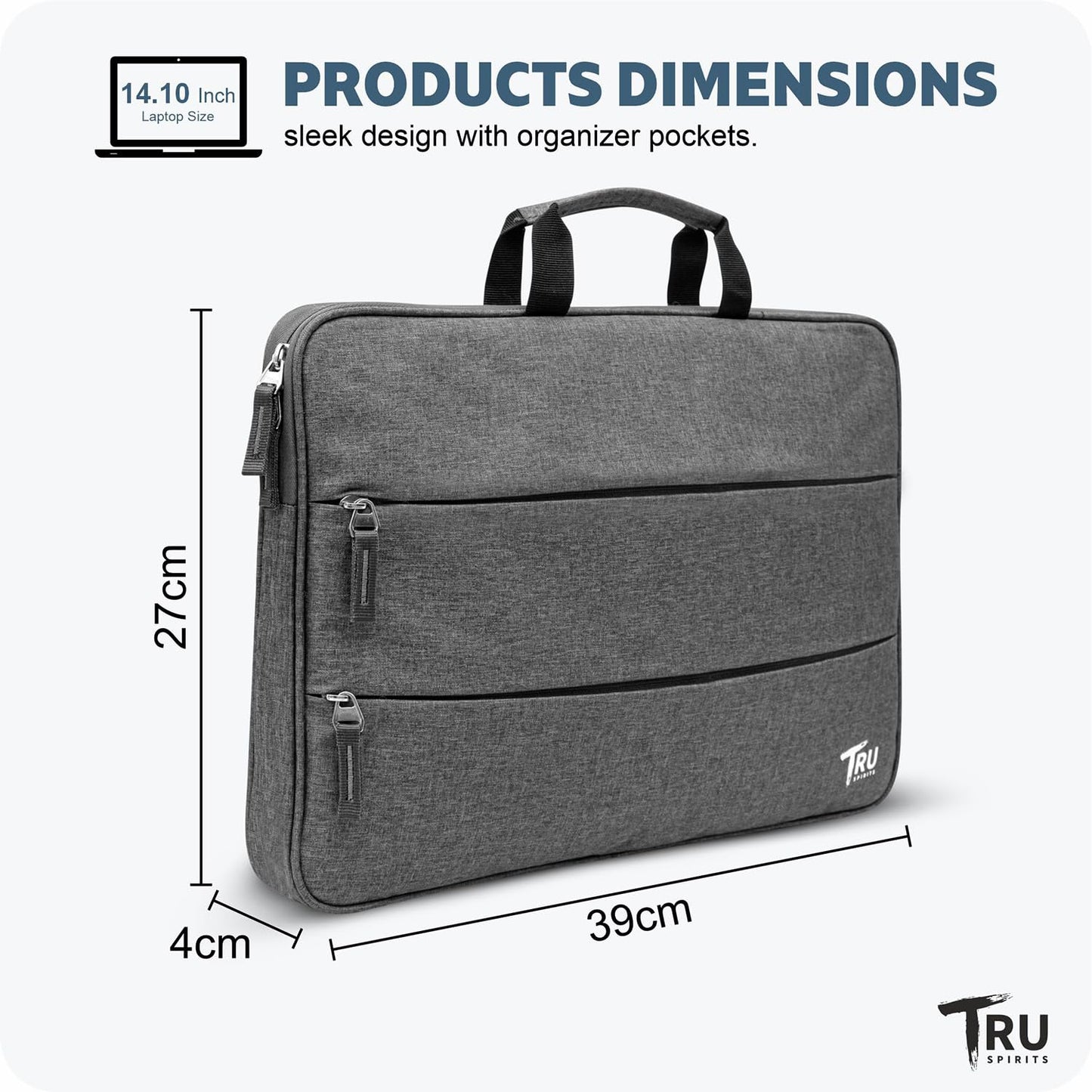 TRU SPIRITS Laptop Sleeve/Pouch/Case/Bag