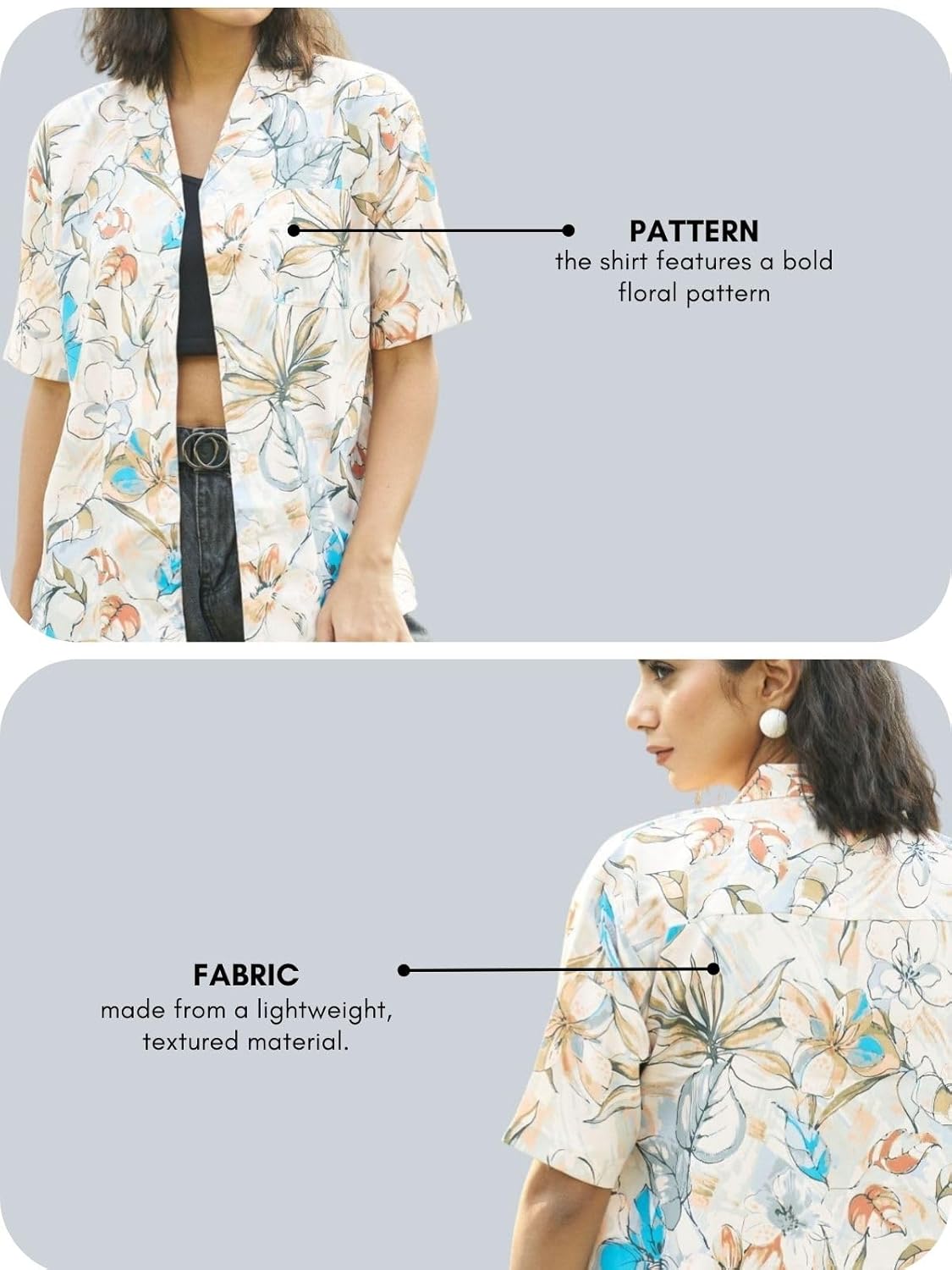 Leriya Fashion Shirts for Women – Korean Style Long Sleeve Oversized Button Down | Plus Size Workwear Top for Office & Casual Wear