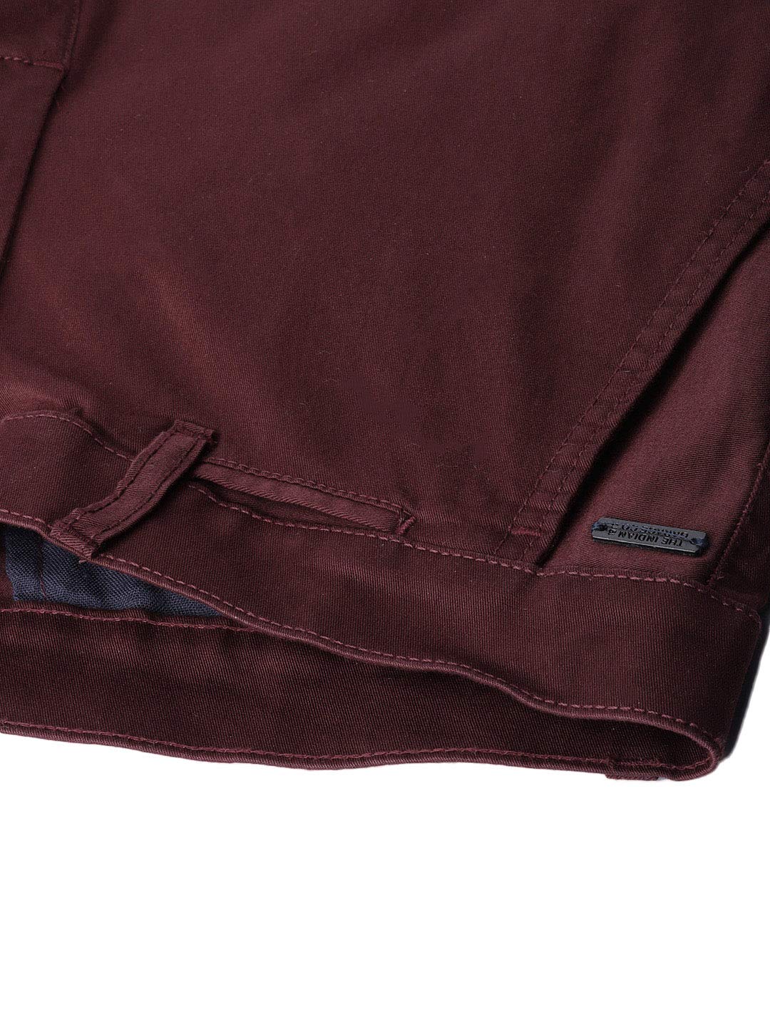 The Indian Garage Co Men's Slim Fit Mid Rise Cargo Pant