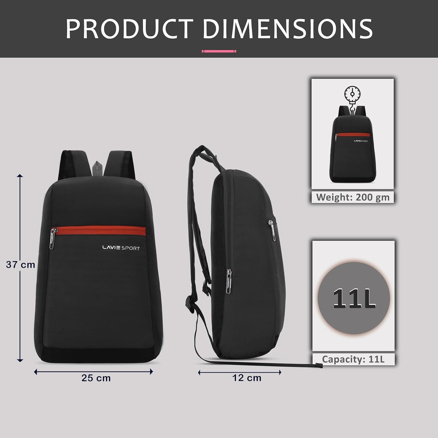 Lavie Sport Sprinter Daypack Unisex Casual