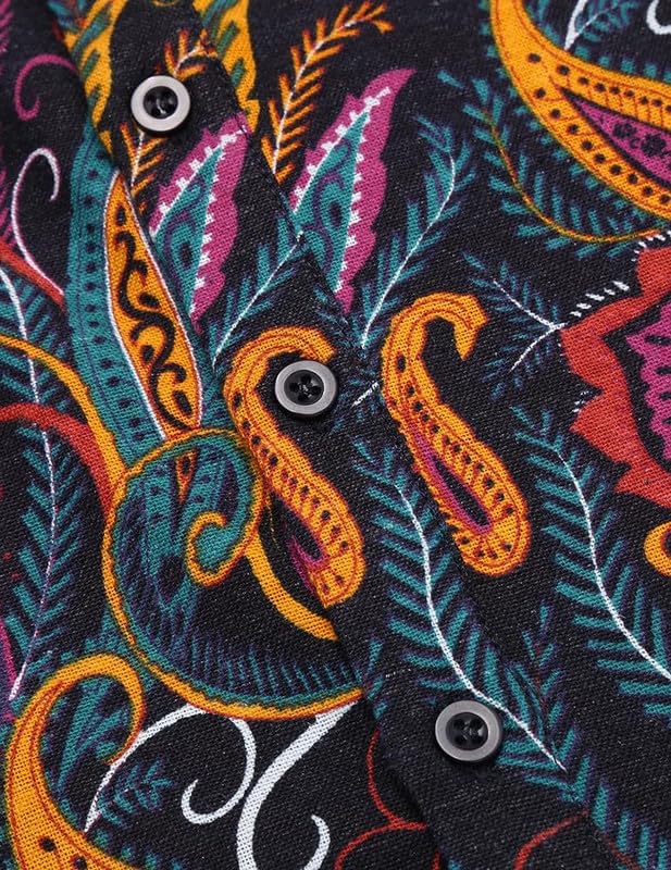 Bellstone Men's Cotton Blend Full Sleeve Printed