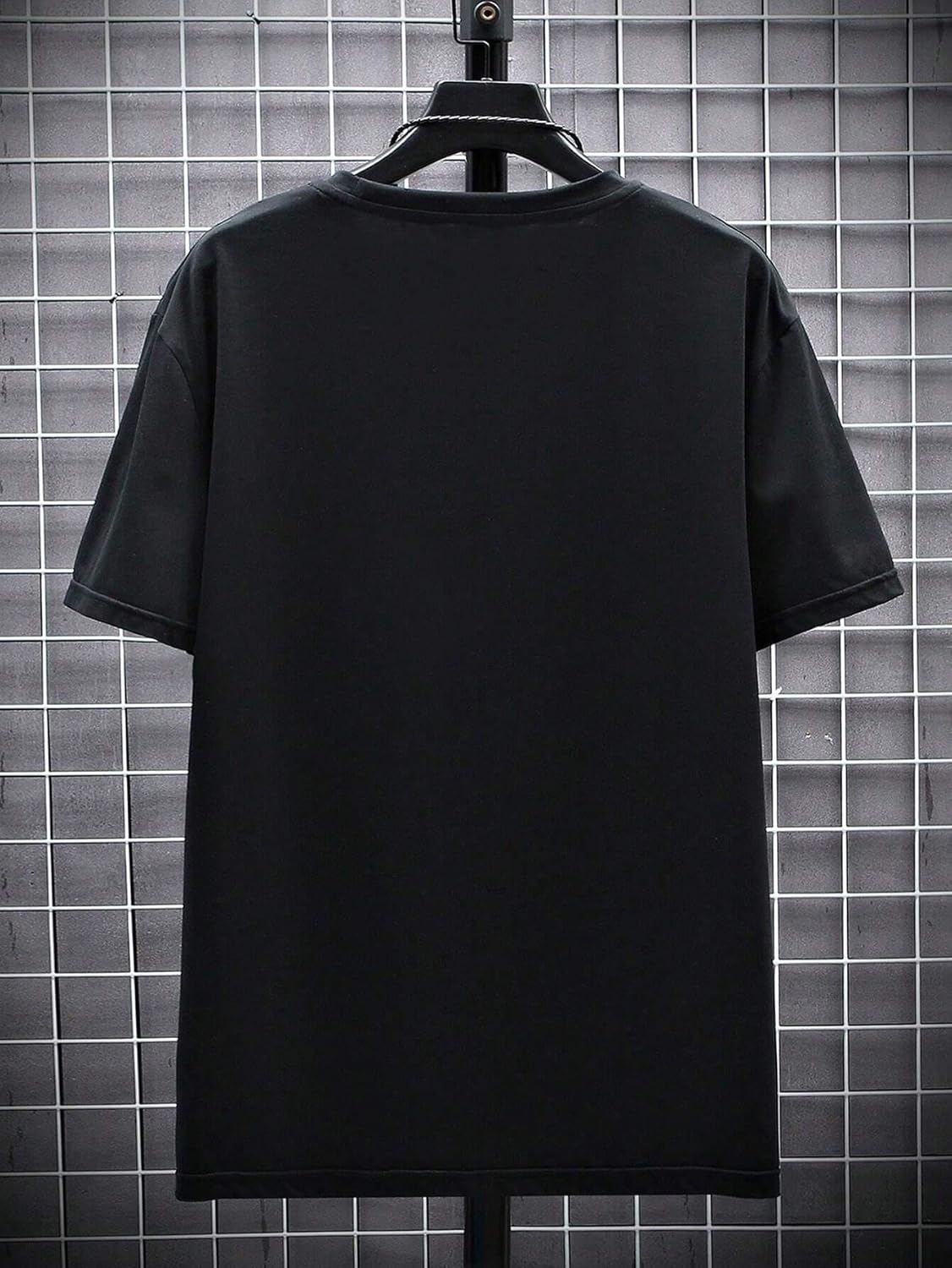 CHKOKKO Women's Polyester Oversized Fit Oversized Round Neck Drop Shoulder Printed T-Shirt