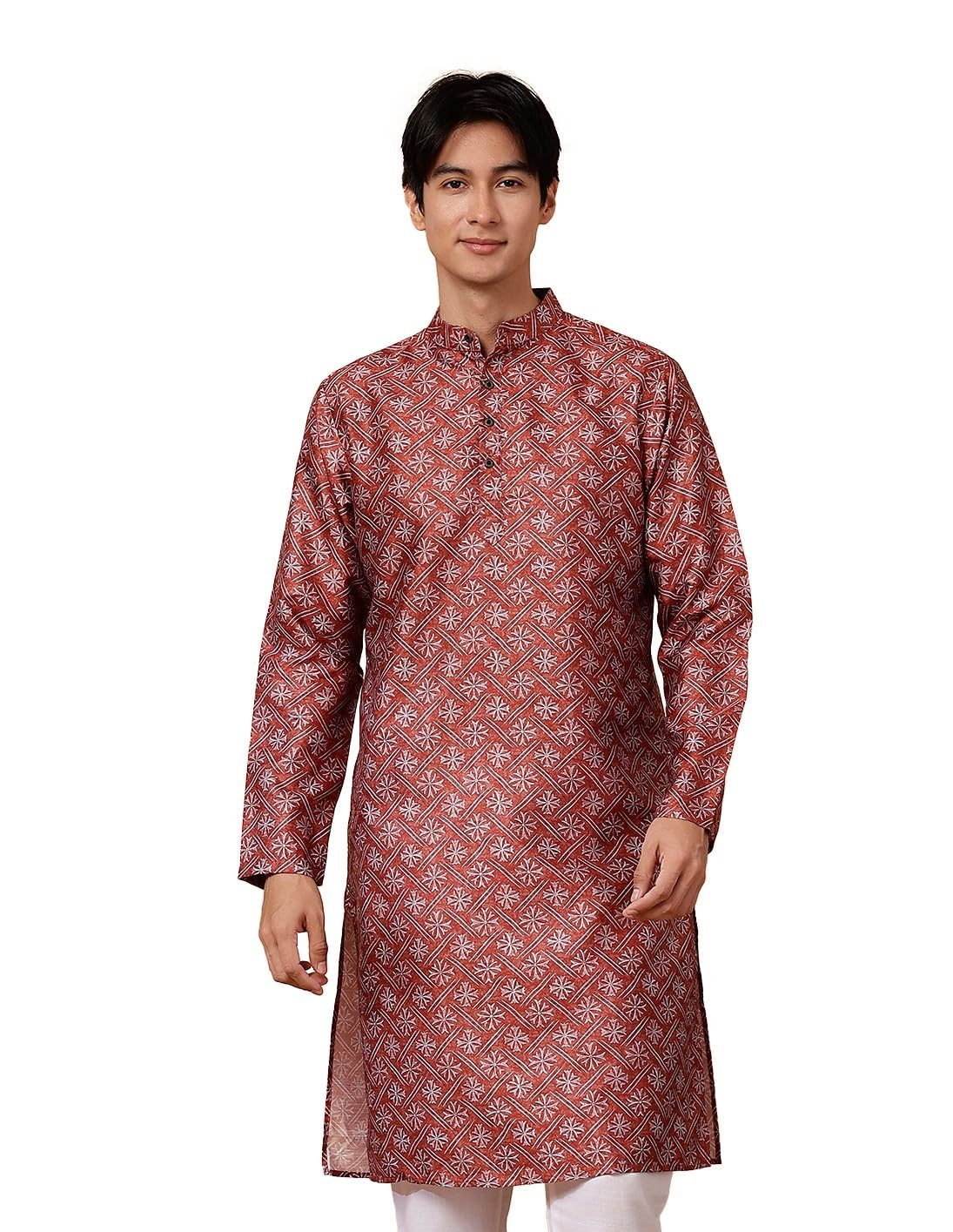 Majestic Man Men's Cotton Blend Regular Fit Casual