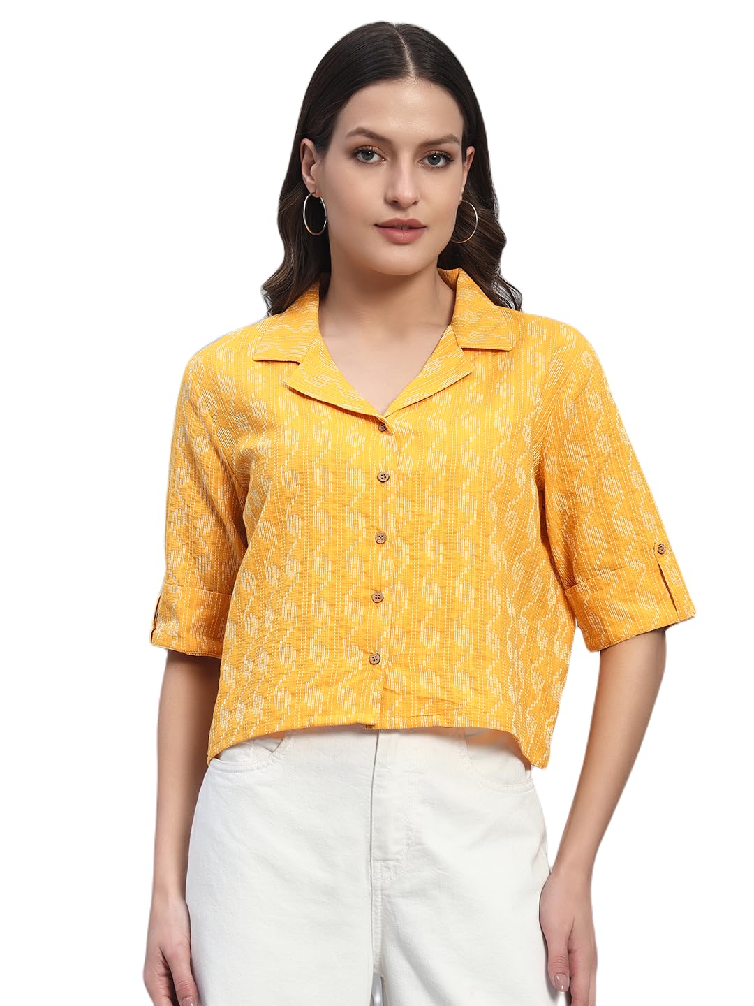HION HILS Cotton Shirt for Women | Women Shirt