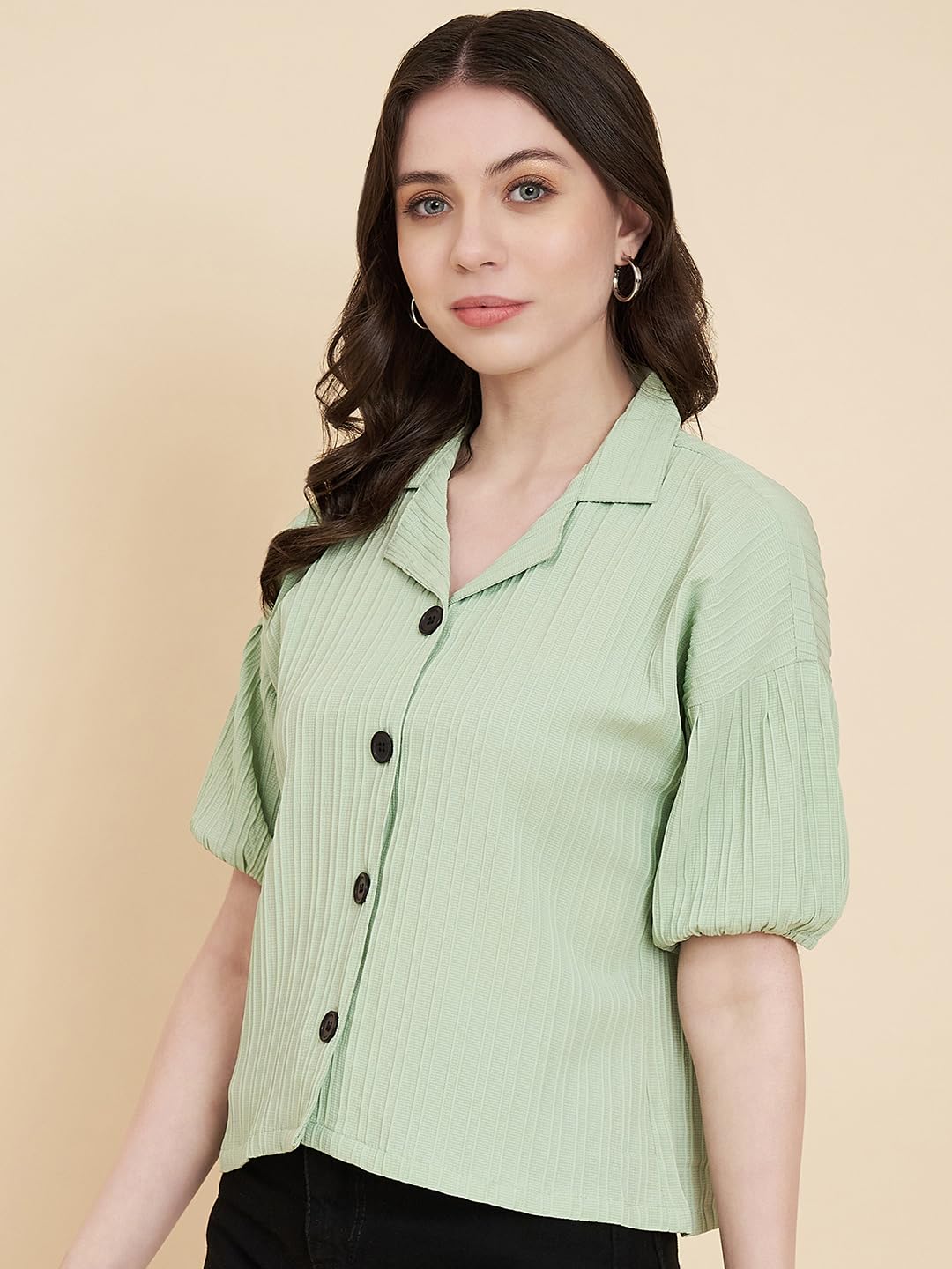 VAIRAGEE Women Cotton Blend Striped Pattern