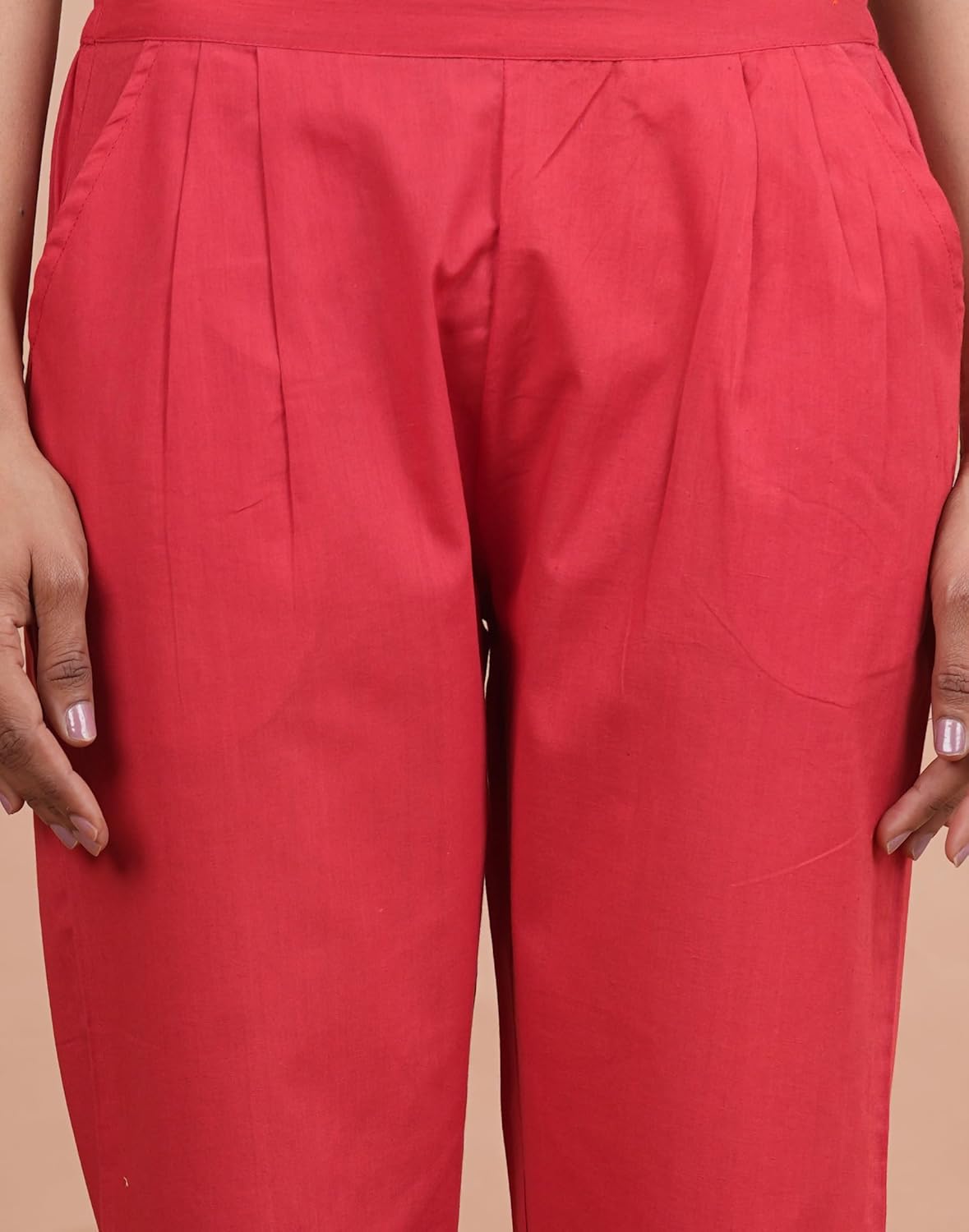 Jakpacks Cotton Ankle Fit Trouser Pants for Women