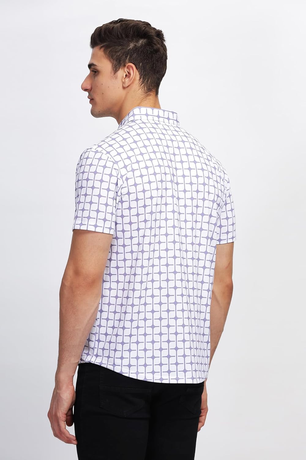 BULLMER Trendy Regular Fit Printed Causal Shirt for Men