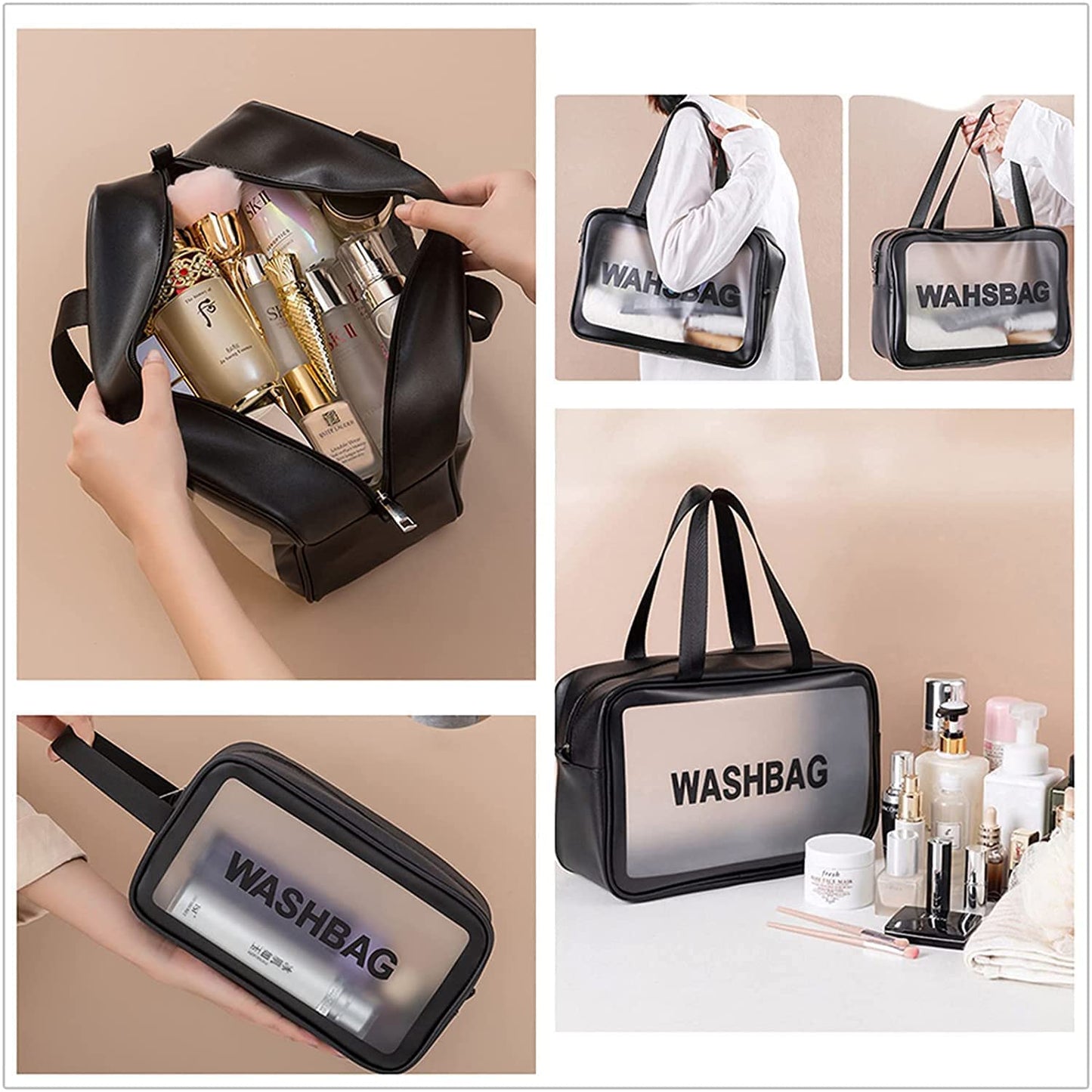 Salepush Cosmetic Wash Bag Makeup Pouch Travel