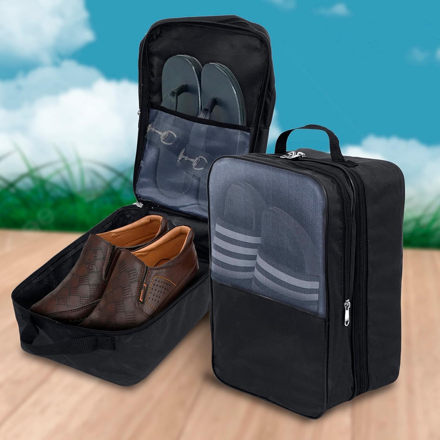 Storite 14 Inch Travel Shoe Bag,Cover,Pouches
