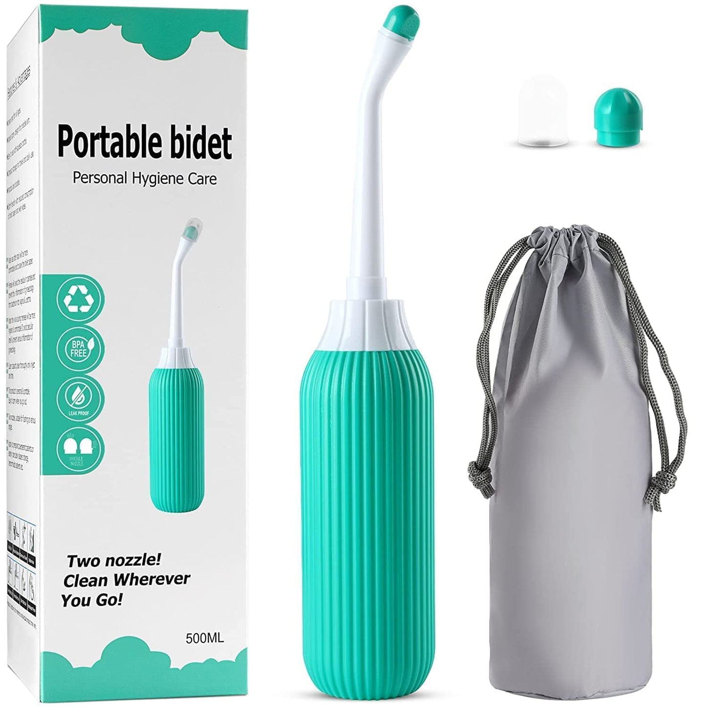 DOCAT Handheld Portable Bidet Spray Bottle for Toilet