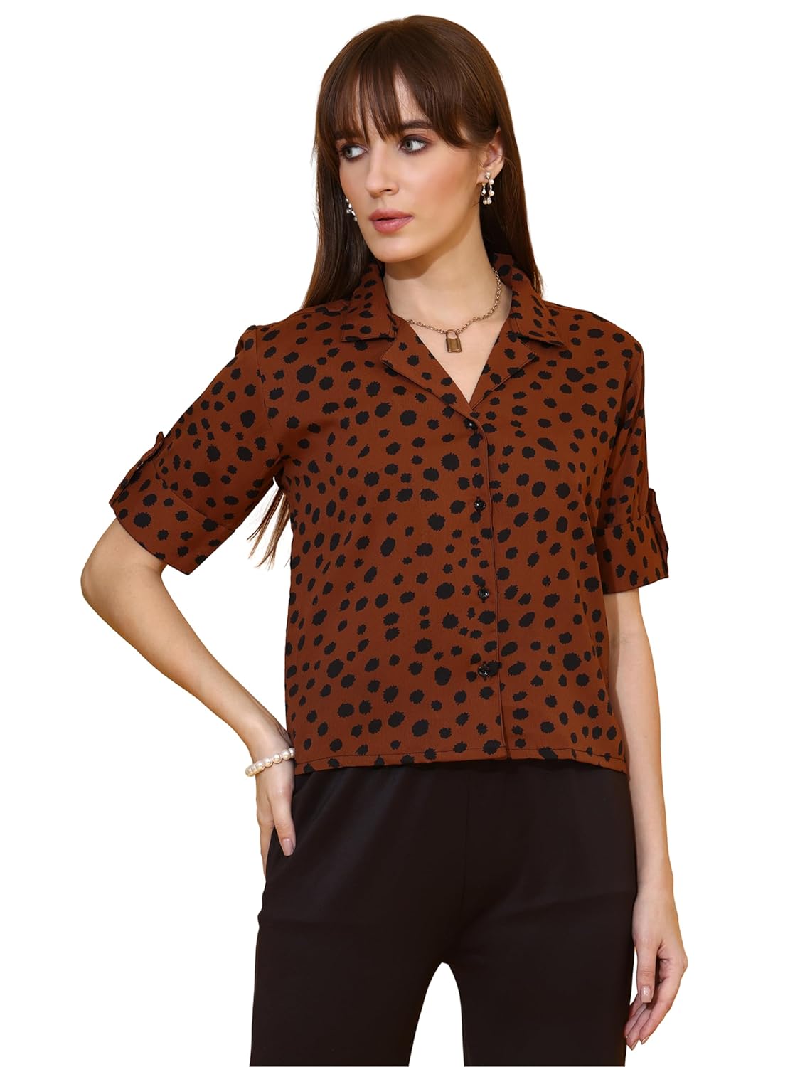 Sheetal Associates Women's Stylish Casual Shirt
