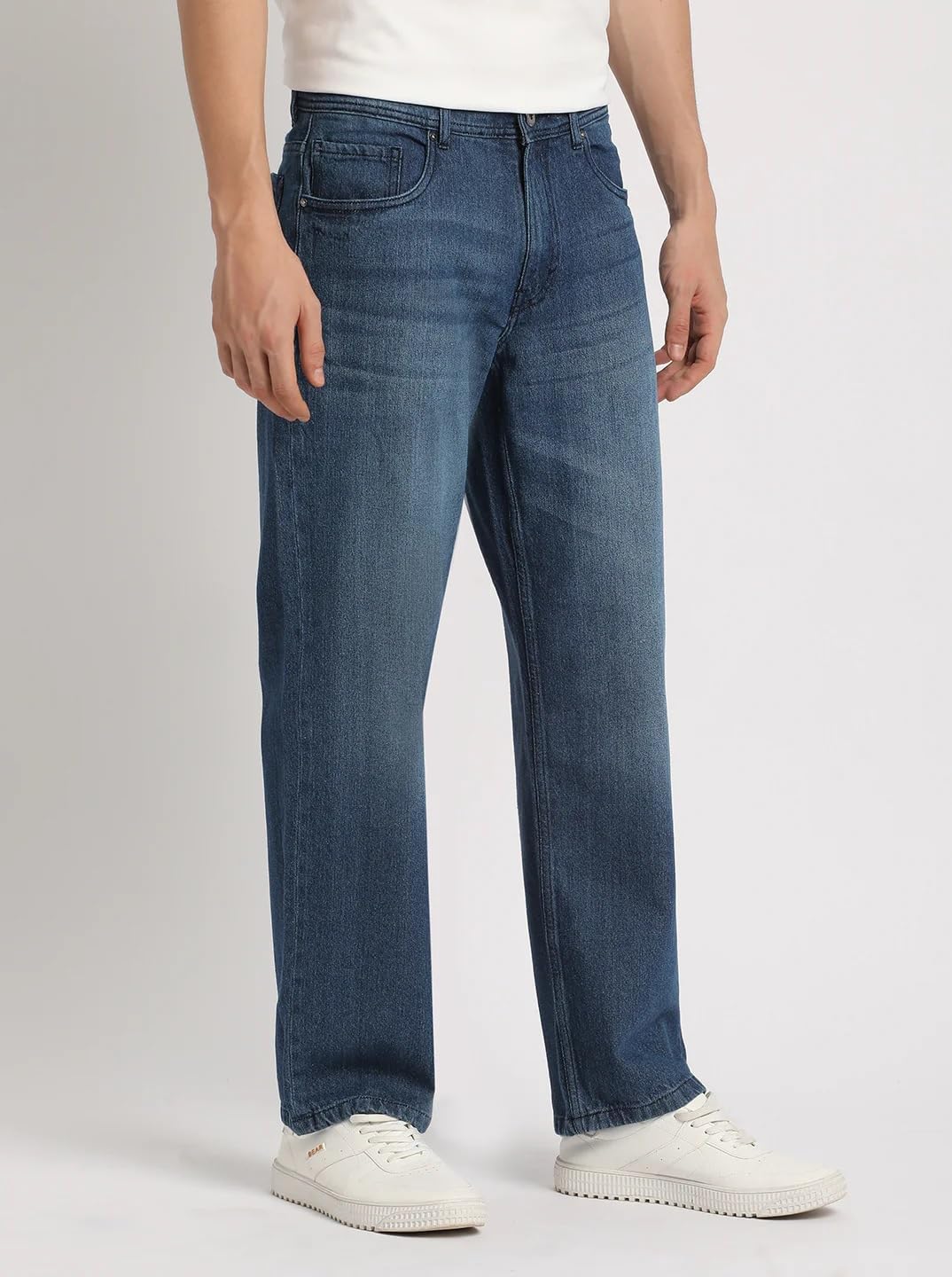 London Hills Men's Relaxed Fit Mid Rise Jeans || Relaxed
