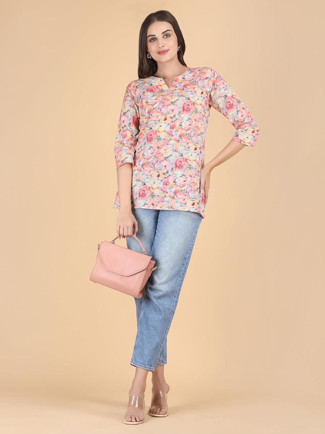 PIDAVLIYA'S Indian Women's Tunics Tops Cotton