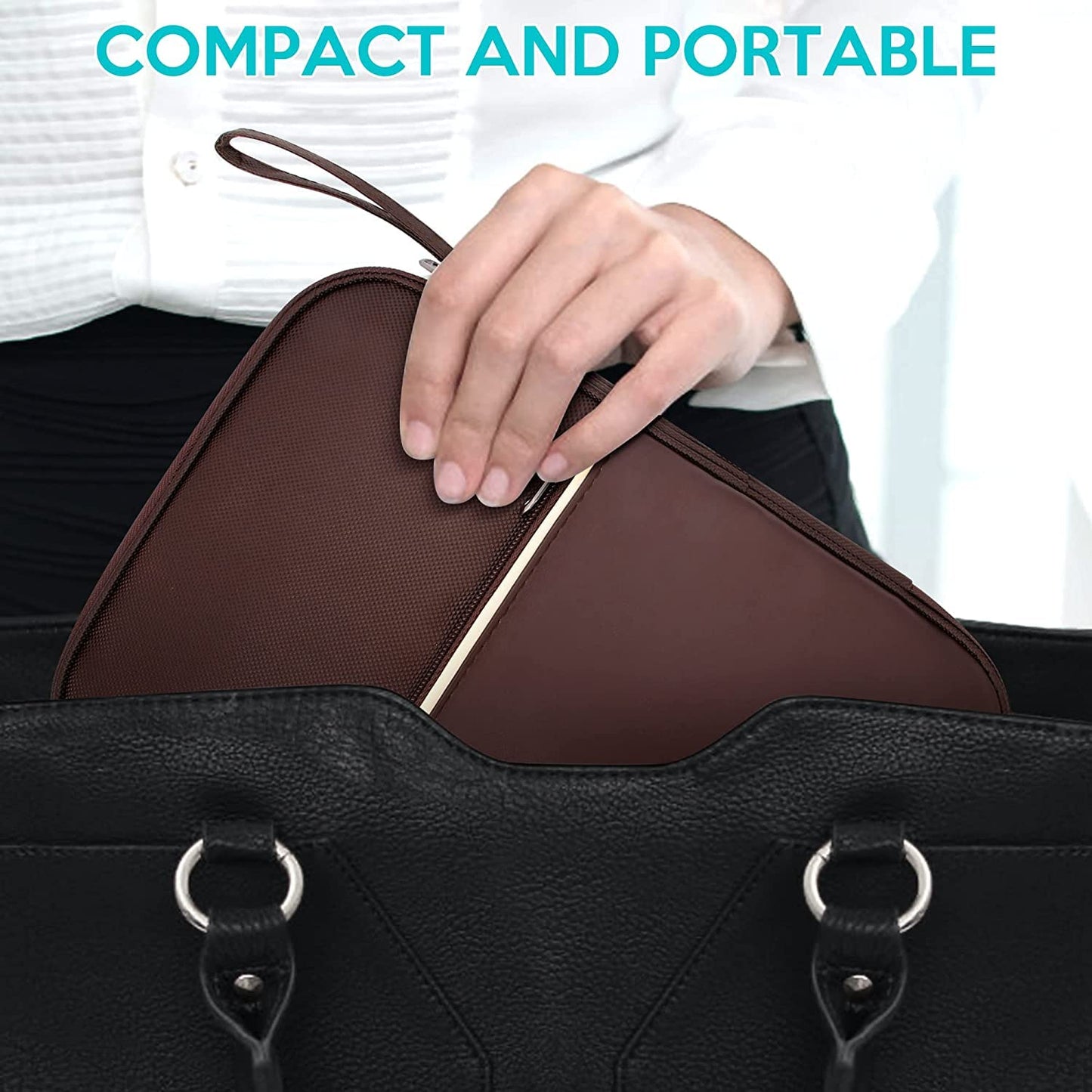 Electronics Organizer Bag Waterproof Carrying Pouch
