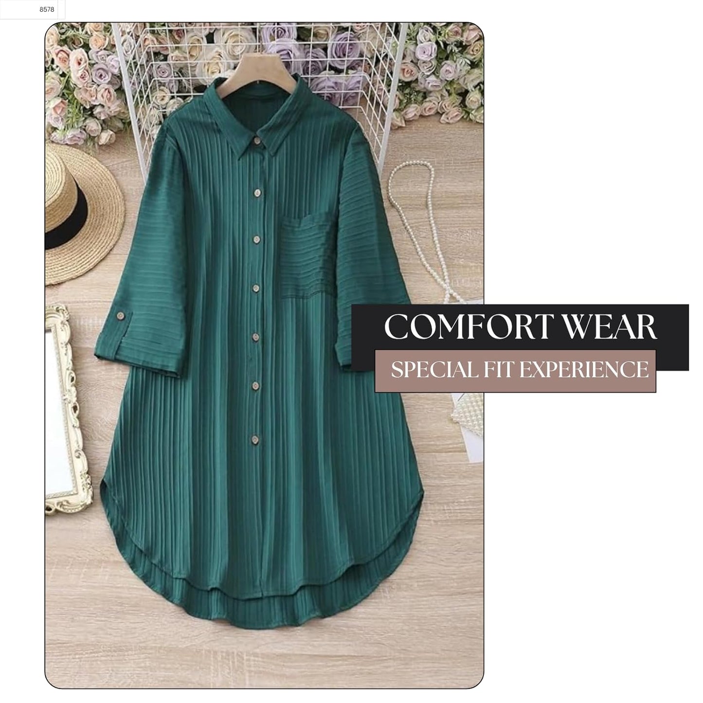 Sheetal Associates Polyester Solid Button Front Shirt Dress for Women || Roll Tab Sleeve & Collared Neck Flared Dress || Office || Summer Short Dresses for Women