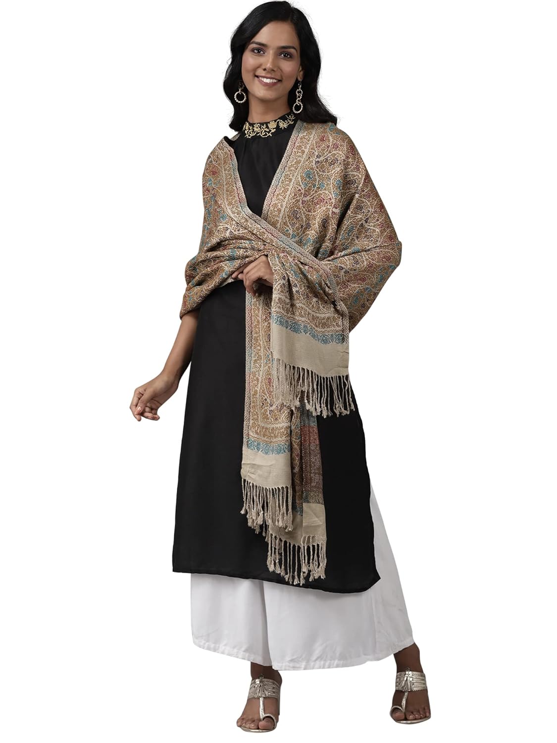 INDO ERA Women's Rayon Woven Design Dupatta