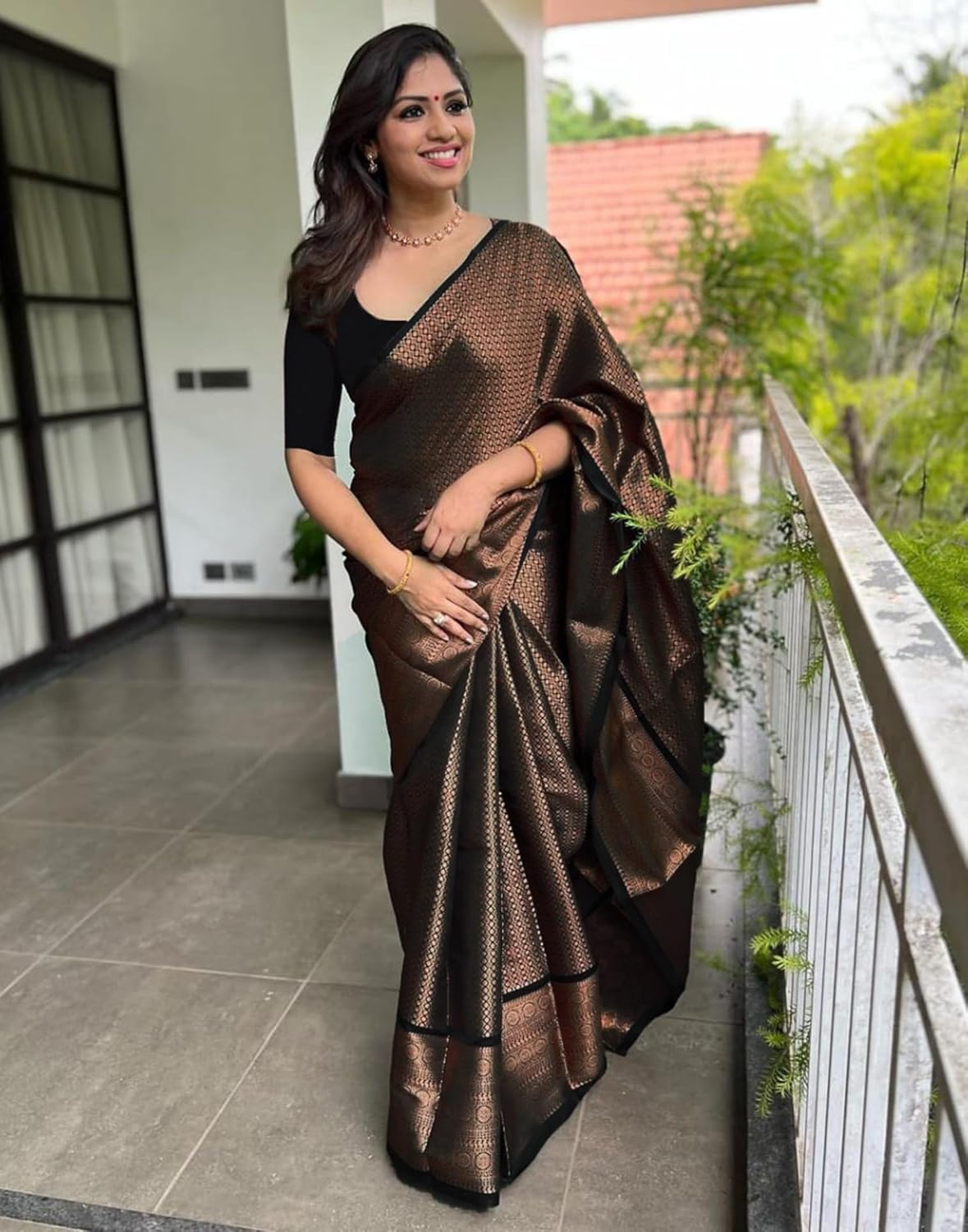 Women's Kanjivaram Soft Silk Blouse Piece For Wedding