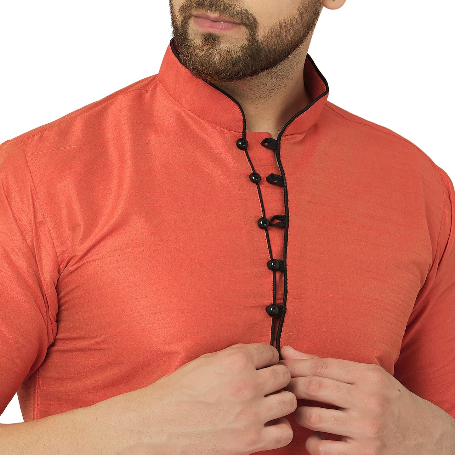 ABH LIFESTYLE Men's Silk Long Kurta only.