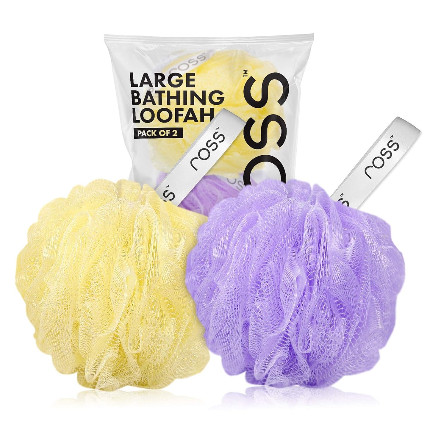 ross Large Bath Loofah Sponge Scrubber Exfoliator