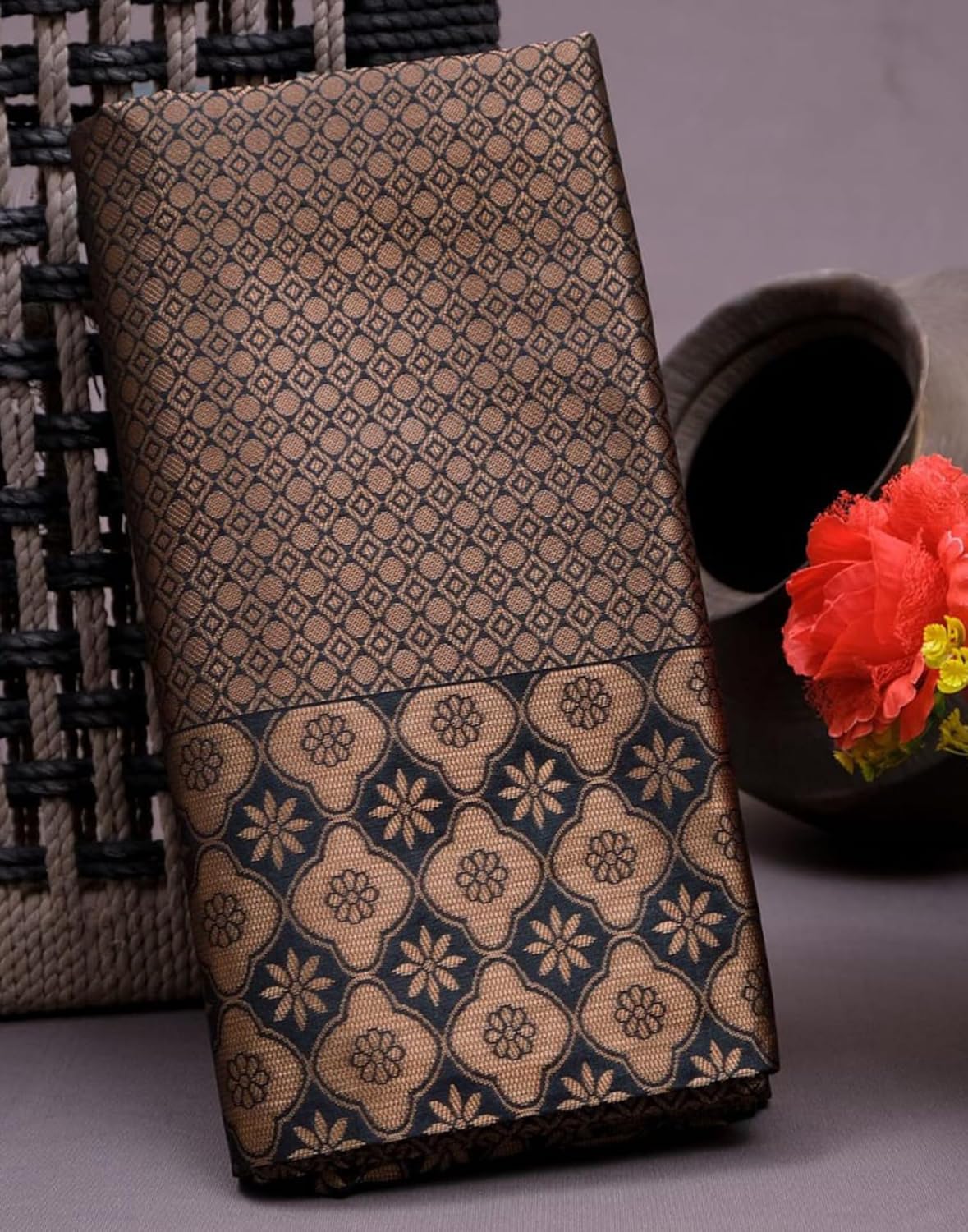 Women's Kanjivaram Soft Silk Blouse Piece For Wedding