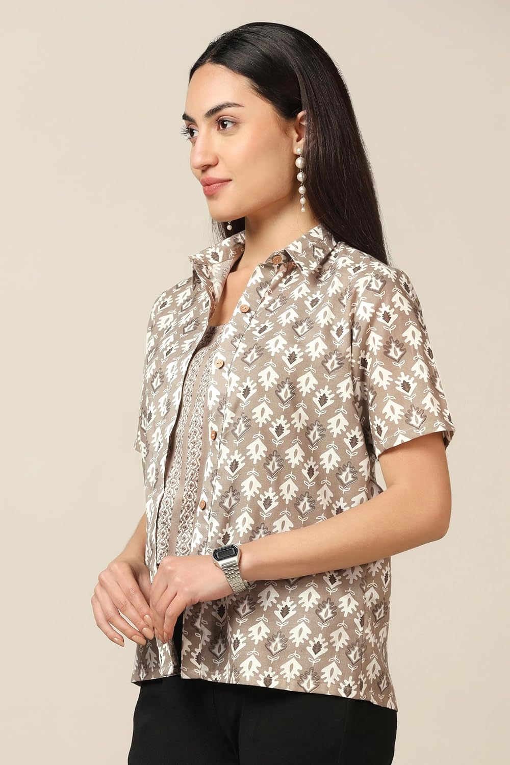 Fashion Dream Women’s Regular Fit Shirt with Inner