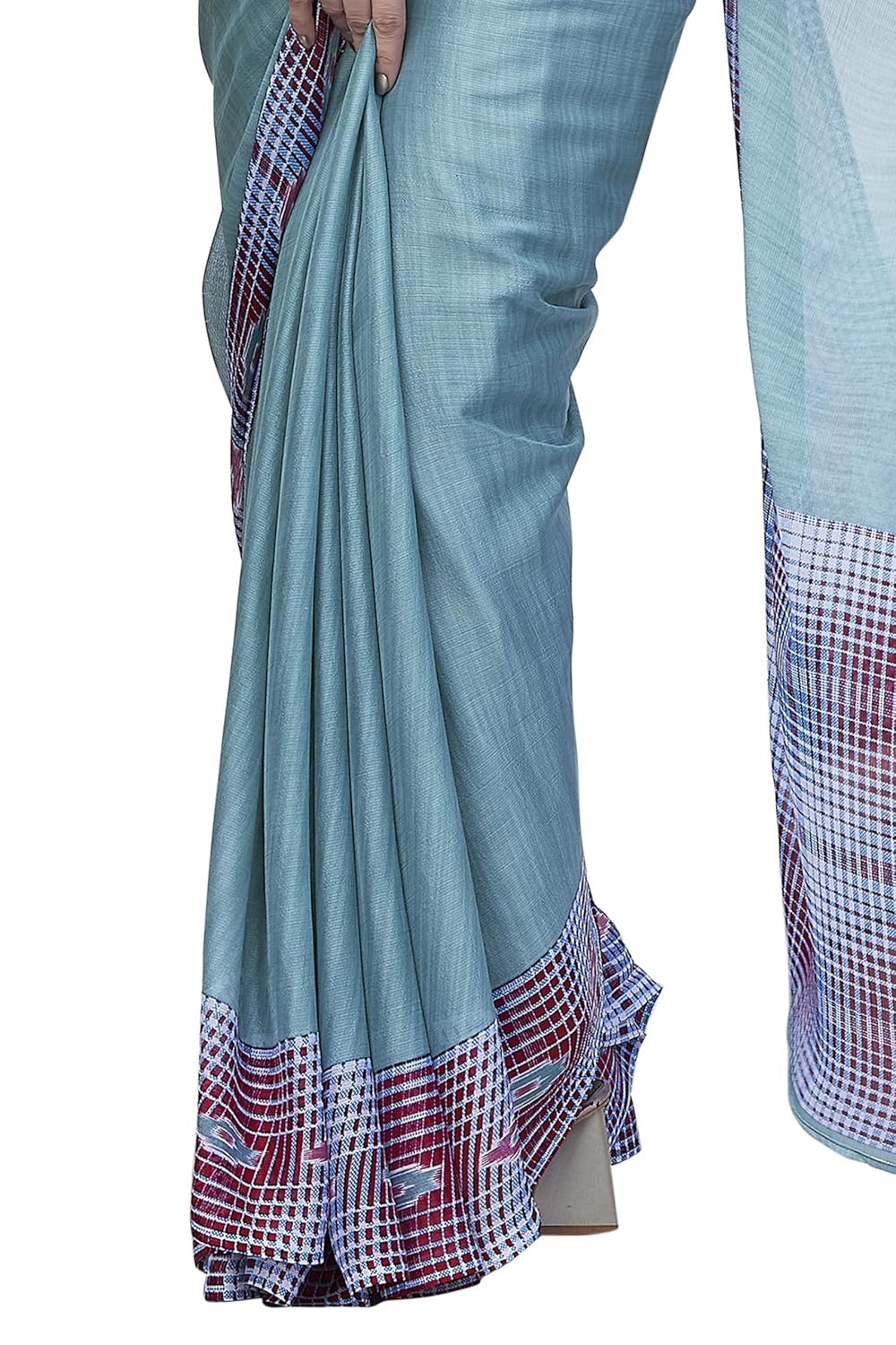 Women's Chiffon Printed Saree with BlousePiece