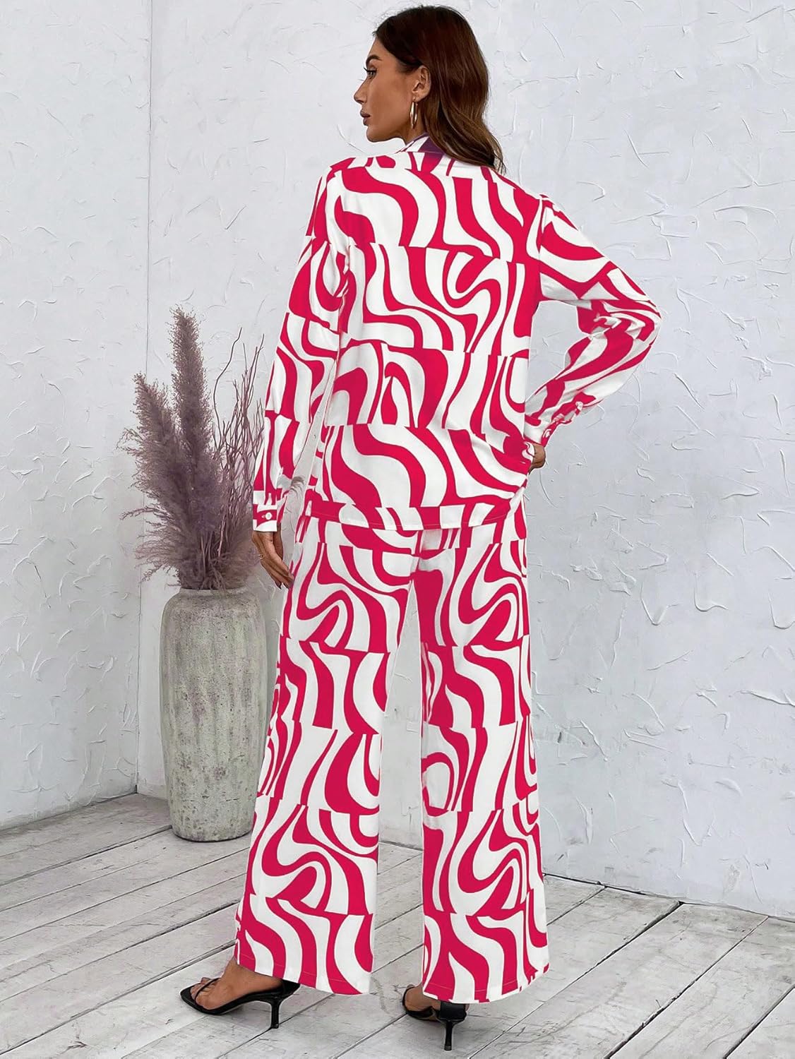 GRECIILOOKS Stylish Co-ord Set for Women – Trendy Summer Travel Outfit | Lightweight 2 Piece for Holiday Look & Puja | Hangouts | Picnic | Vacation Wear | Ethnic | Full Sleeve Women Dress