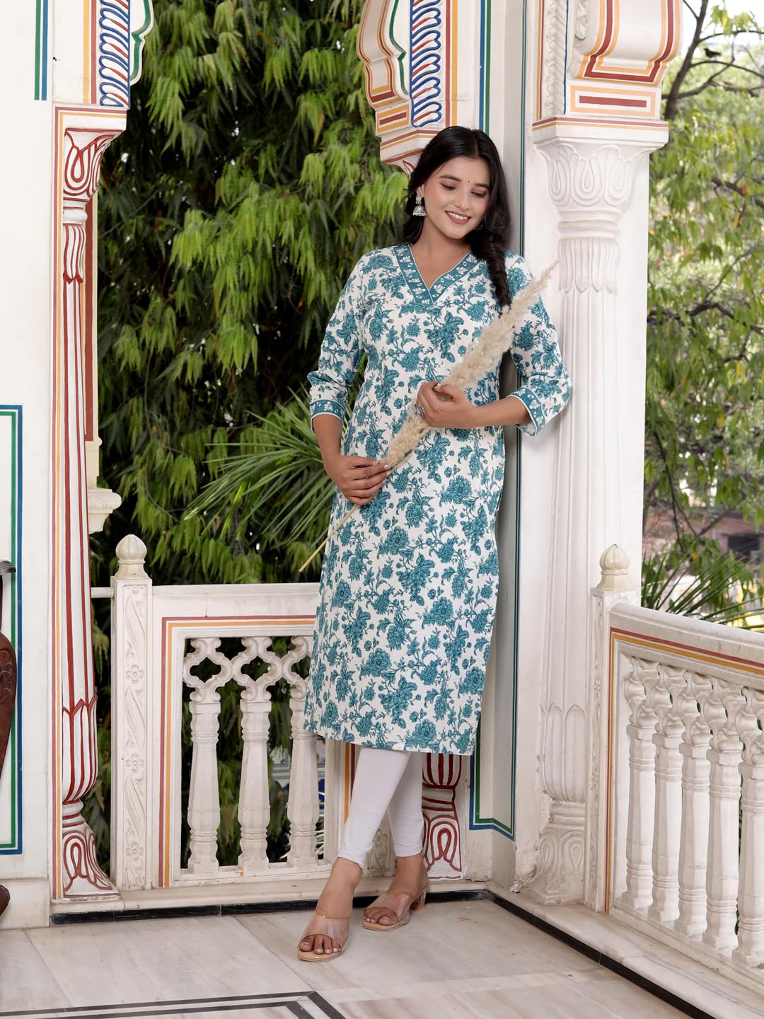 Jevi Prints Cotton Cambric Kurti - Printed Women's Kurta