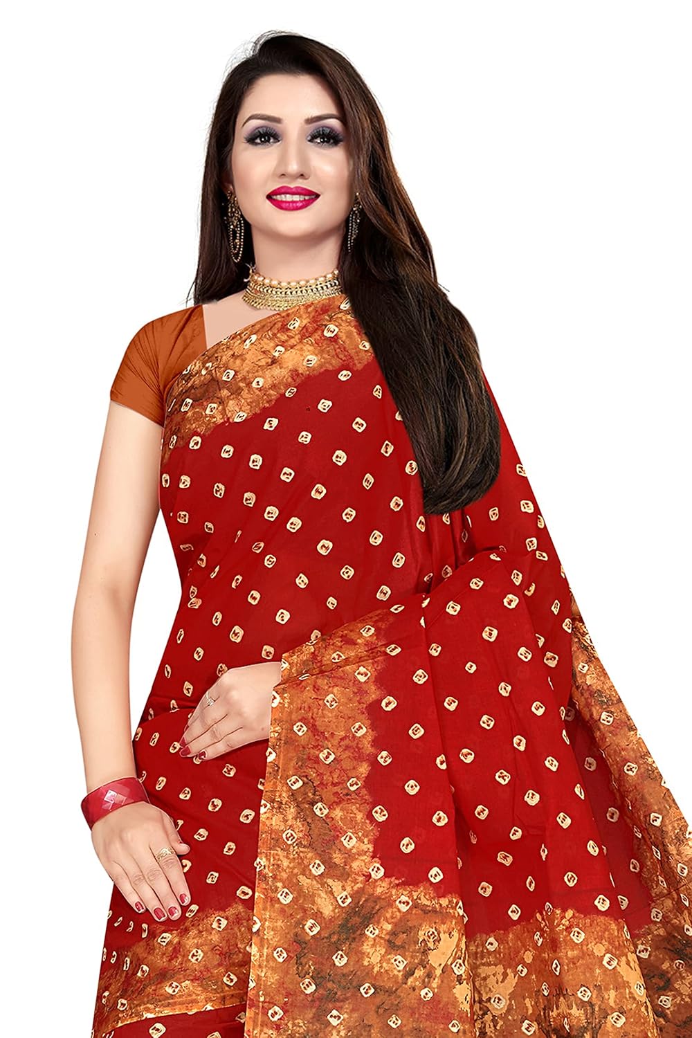 TAMAIRA FASHION Women's Pure Cotton Saree