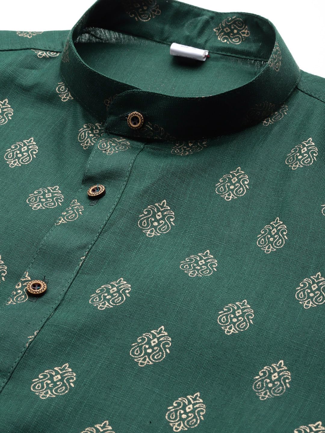 Luxrio Kurta for Men Cotton Blend Printed Regular Fit