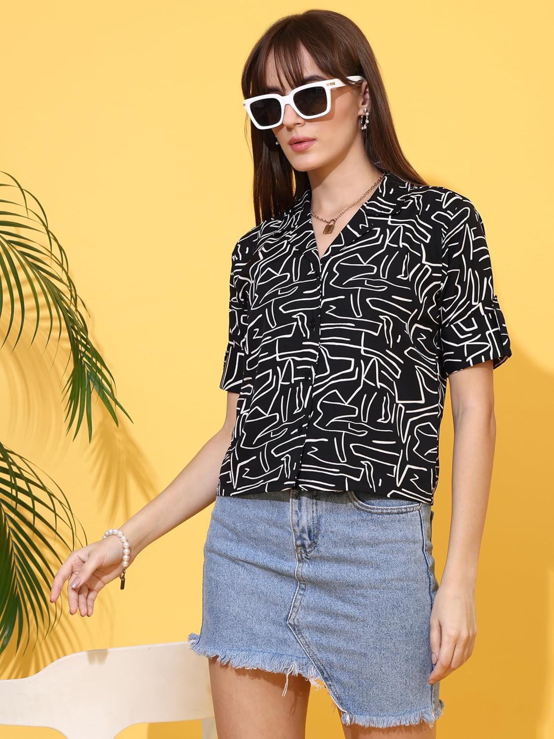 Sheetal Associates Women's Stylish Casual Shirt