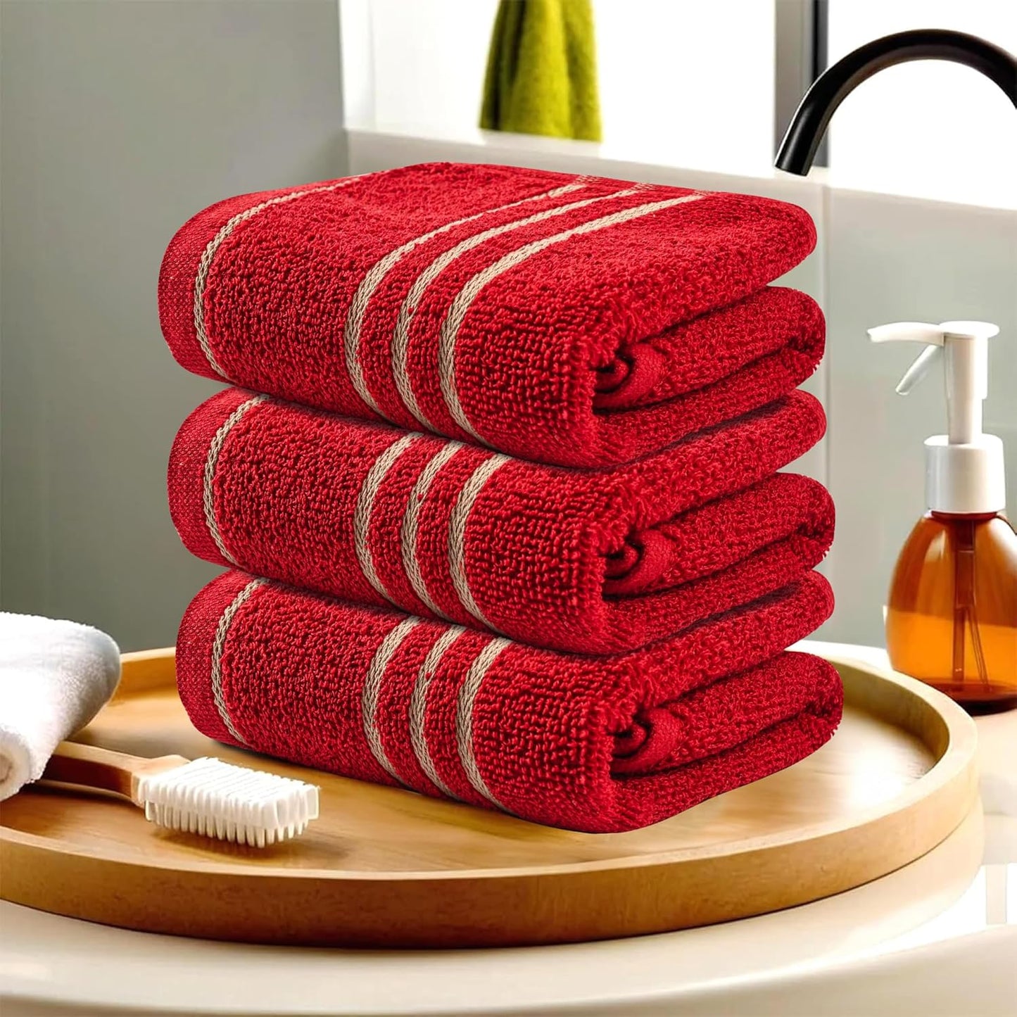 Kuber Industries Pack of 2 Cotton Hand/Face Towels