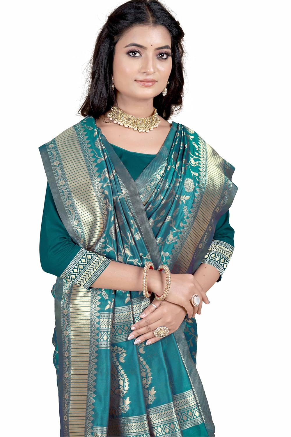 Women's Banarasi Saree Pure Kanjivaram Silk Saree