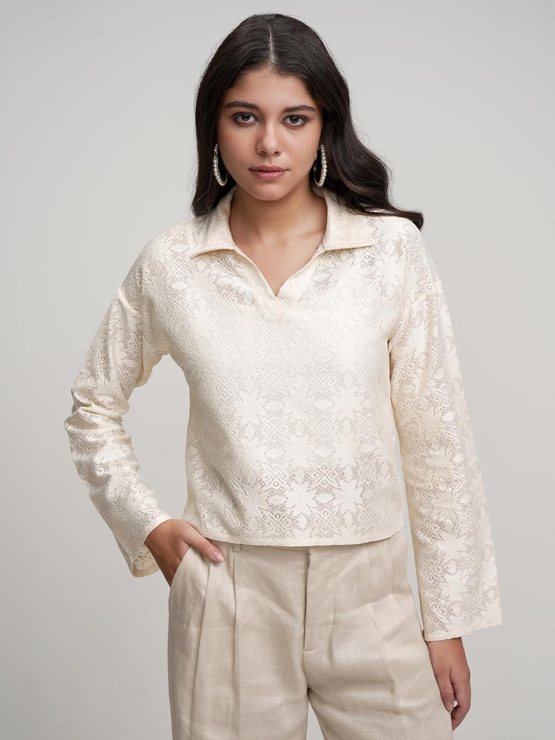 Tokyo Talkies Women's Regular Fit Shirt