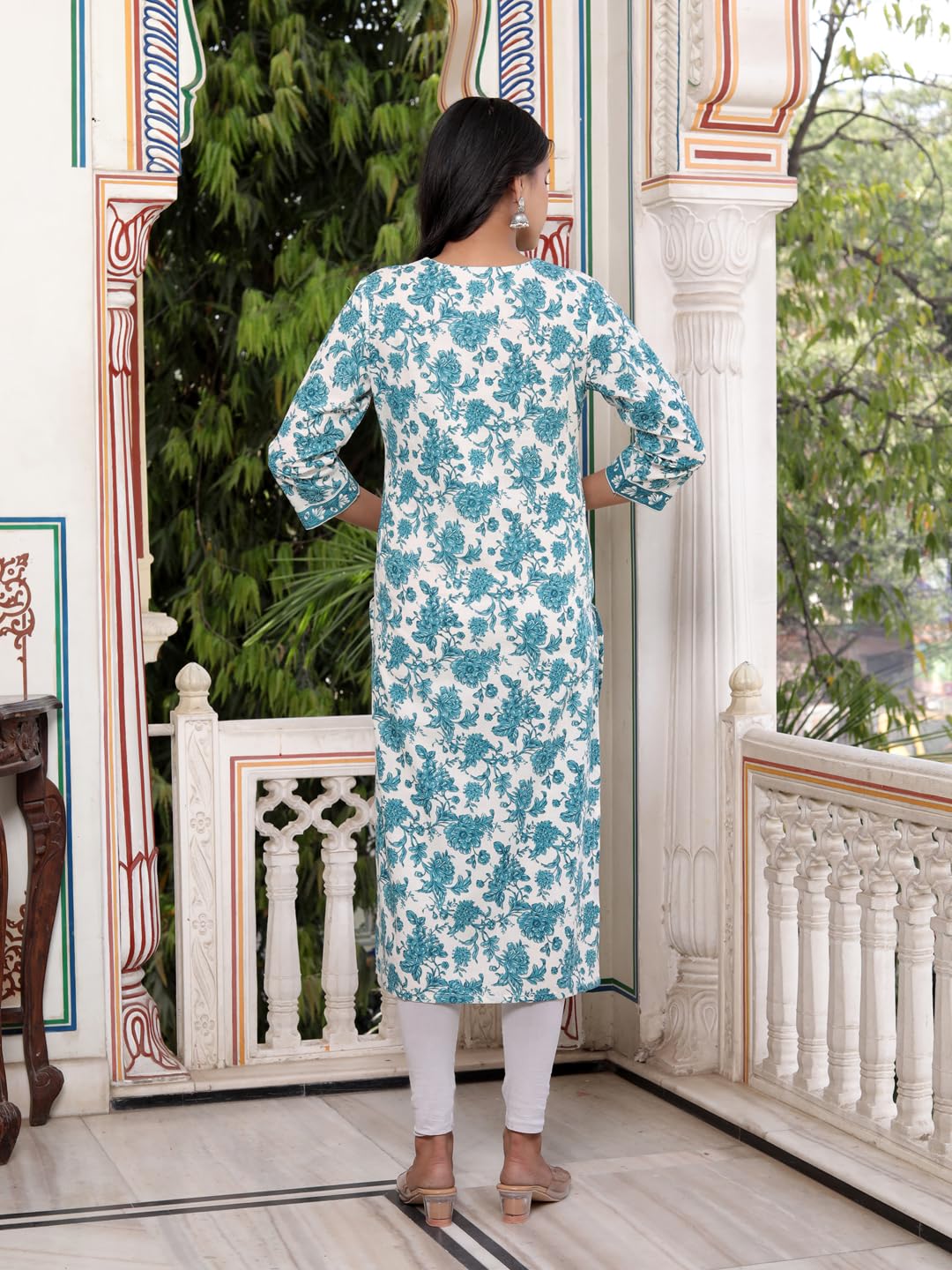 Jevi Prints Cotton Cambric Kurti - Printed Women's Kurta