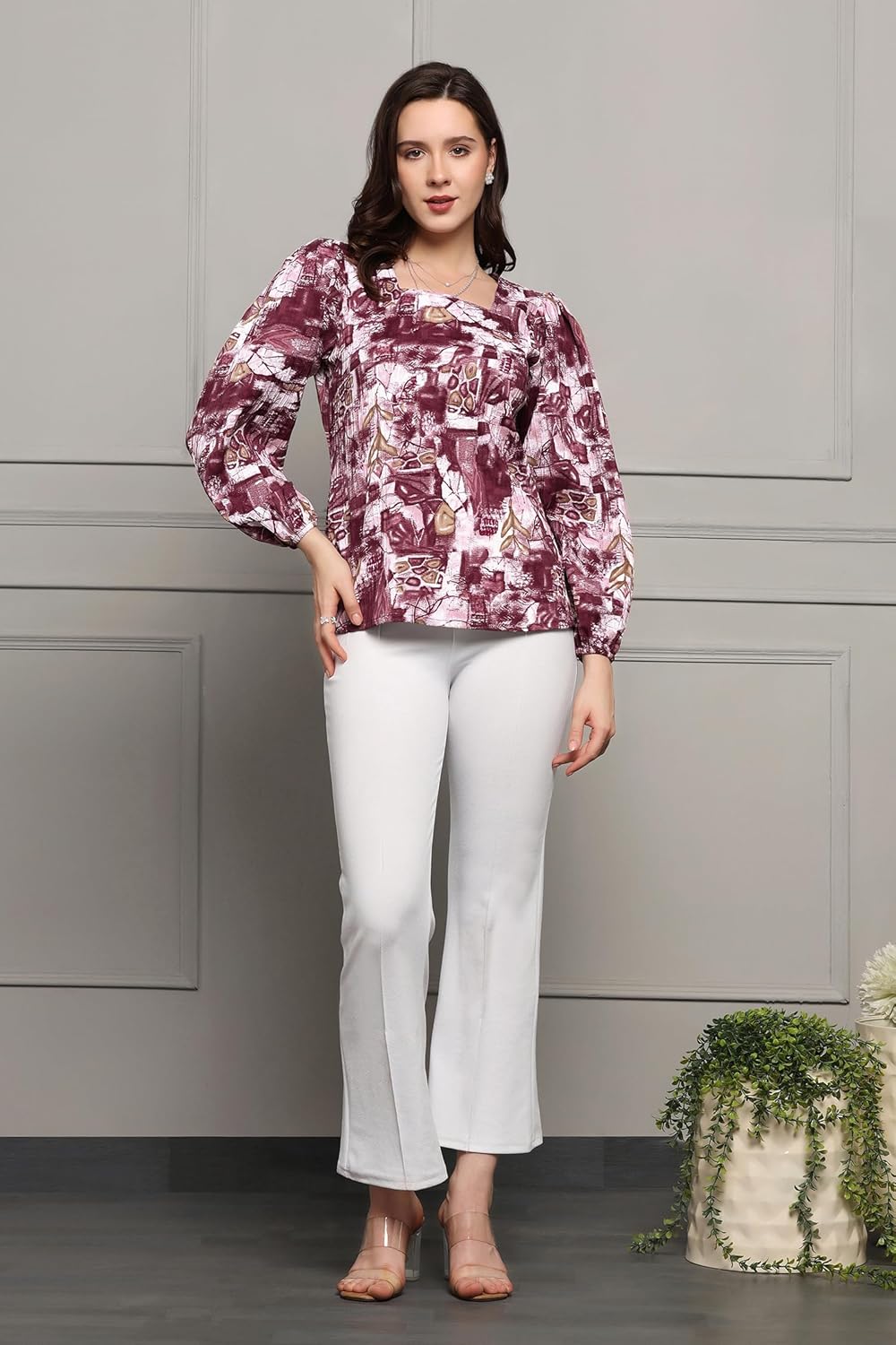 Fashion Dream Women's Polyester Regular Fit Sugarcan