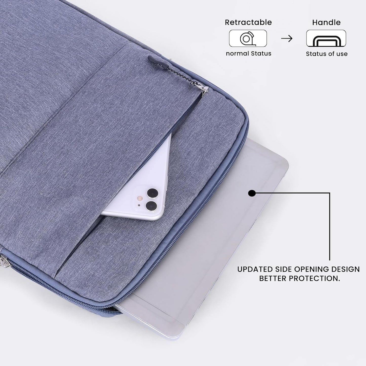 Tabelito® Hybrid Polyester Laptop Bag Sleeve