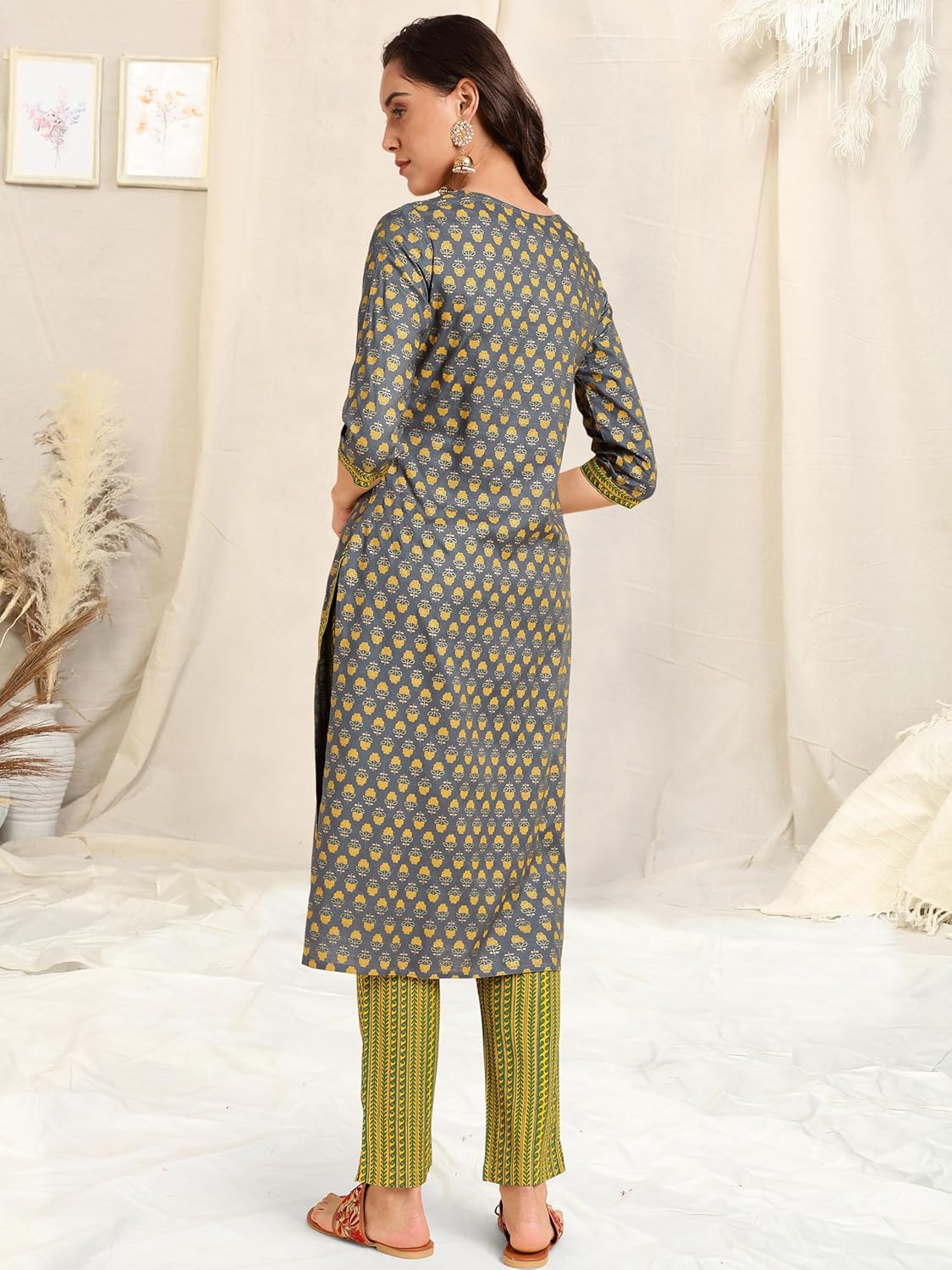 MIRCHI FASHION Women's Cotton Straight Fit Printed