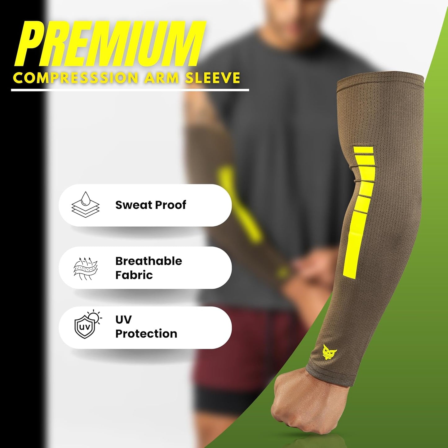 BADOWL V-Fit Premium Sleeves – Breathable, Lightweight