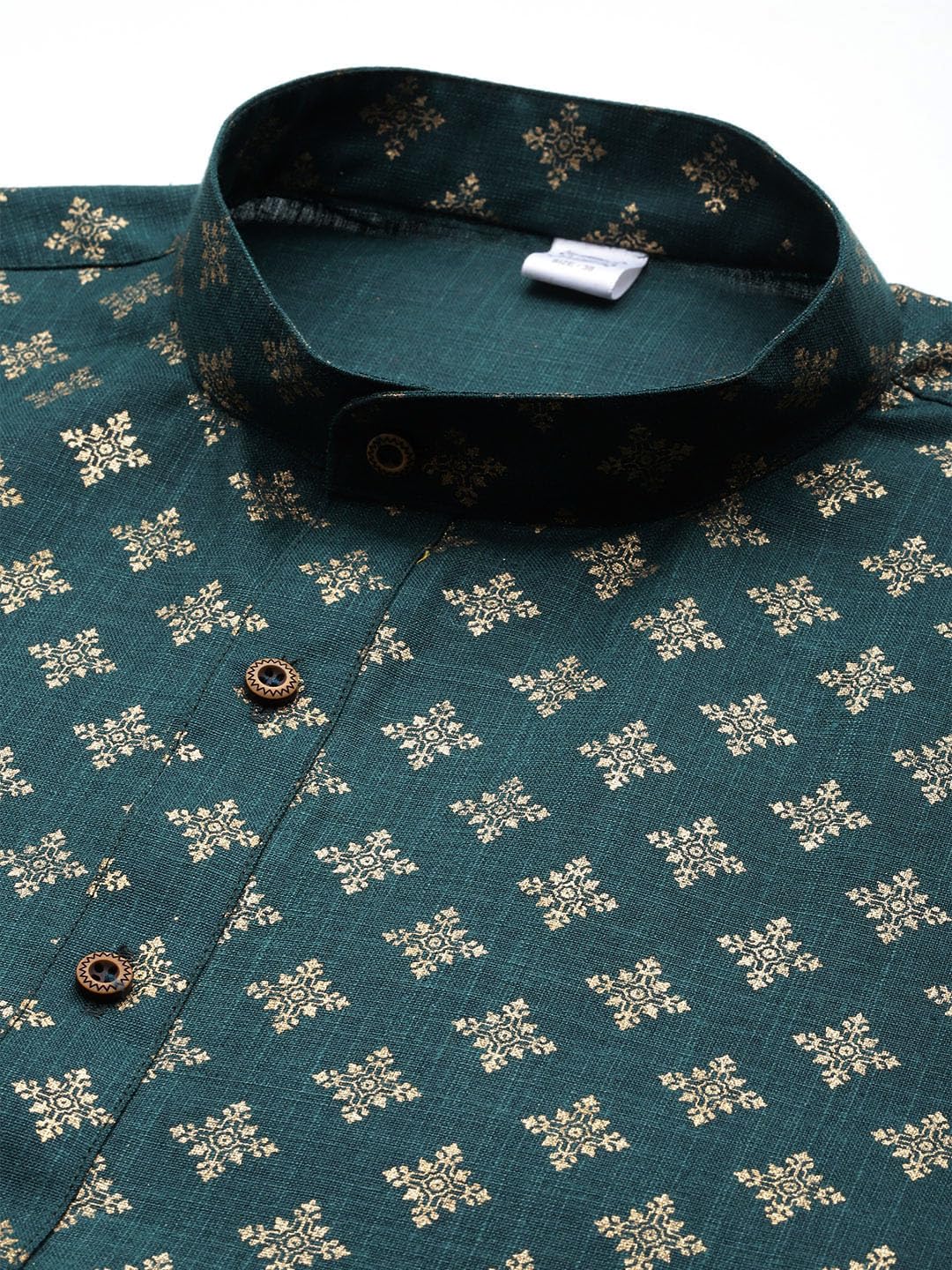 Luxrio Kurta for Men Cotton Blend Printed Regular Fit