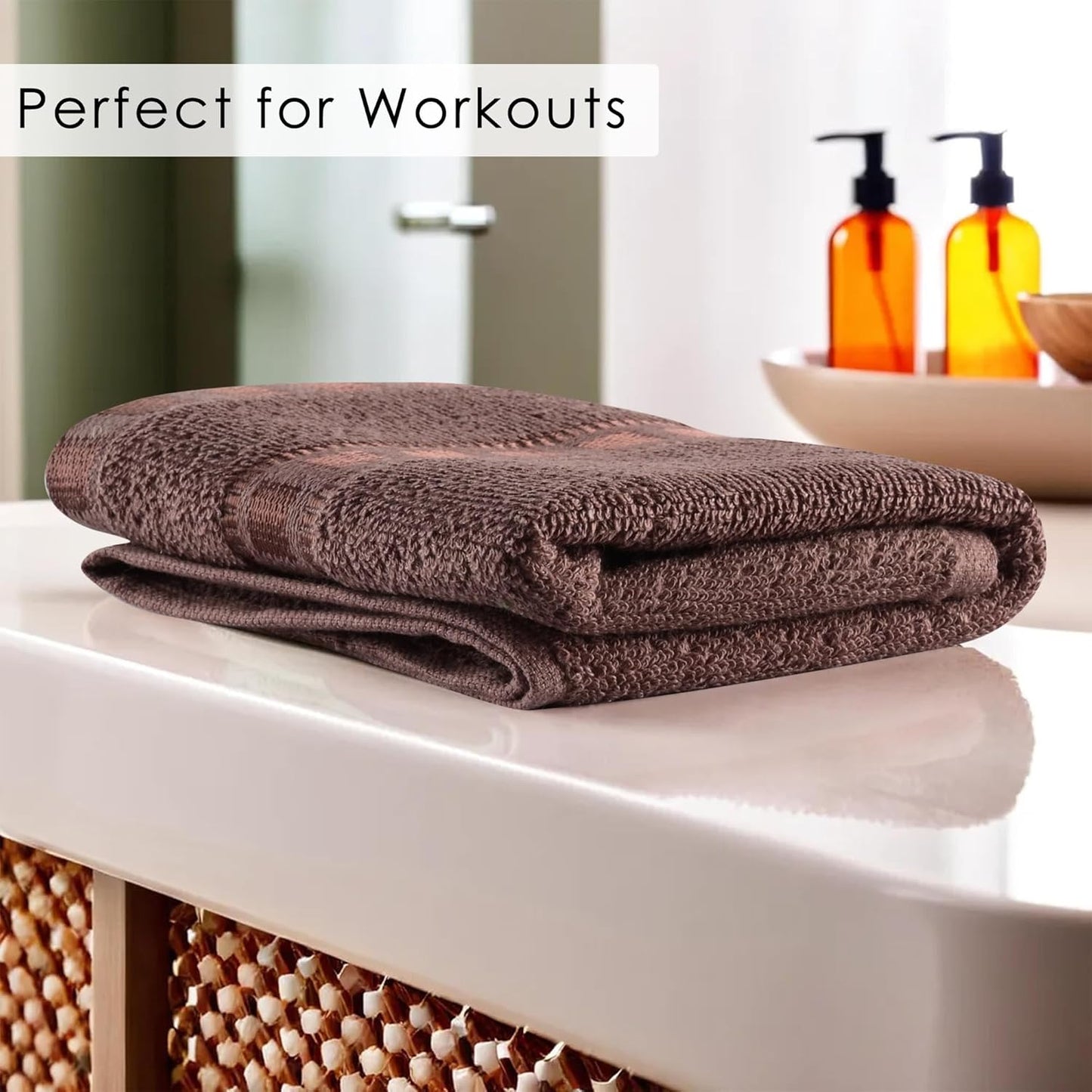 Kuber Industries Pack of 2 Cotton Hand/Face Towels