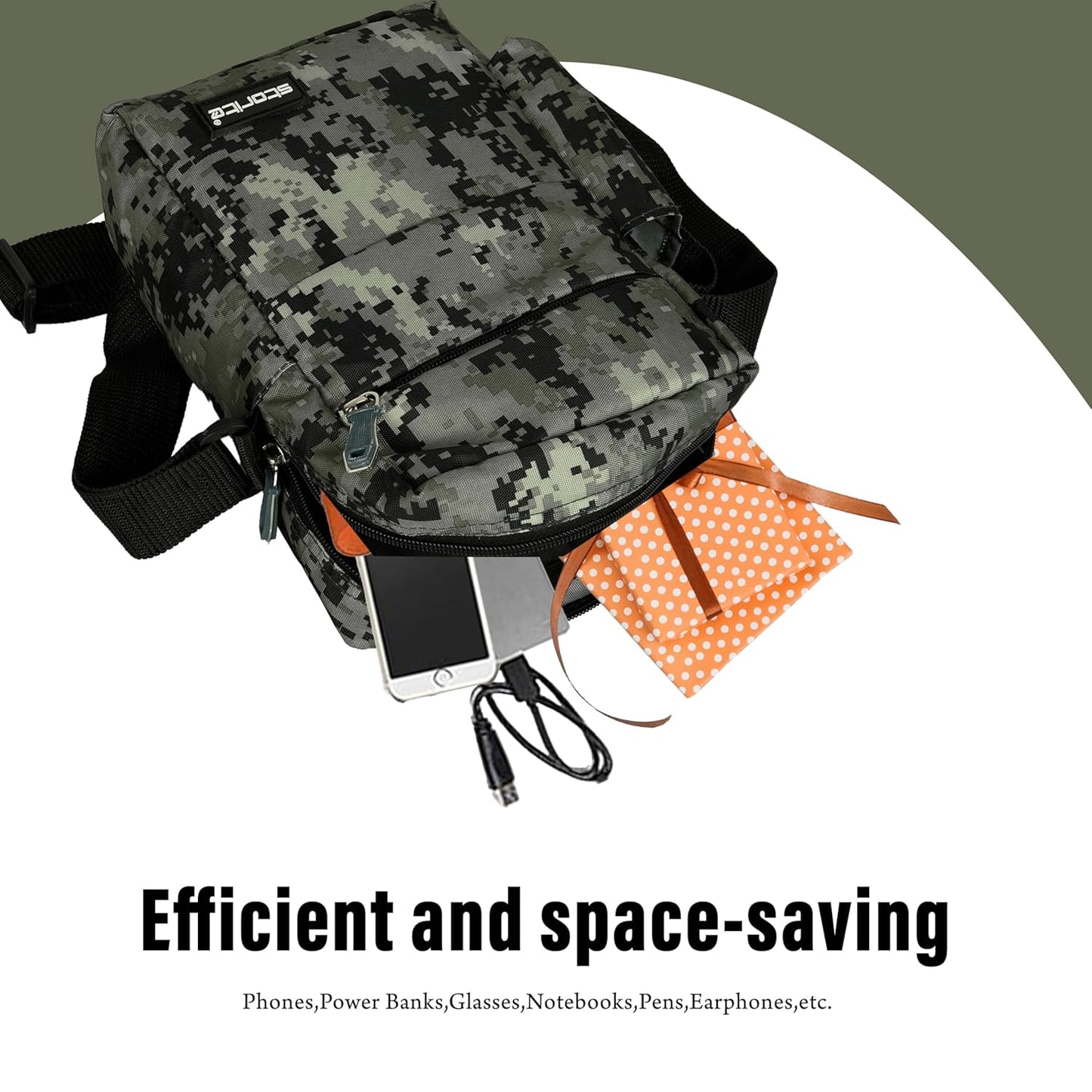 Storite Stylish Padded Mini Sling Bag for Men - alphahostel.in