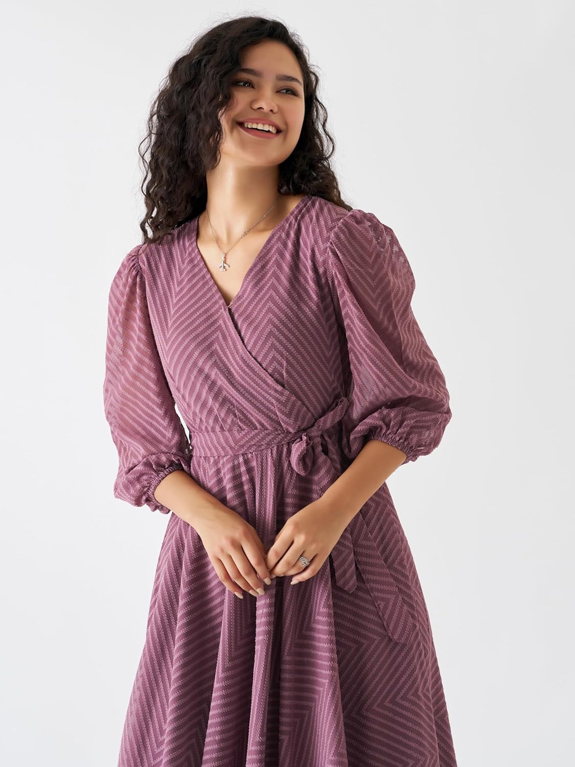 AASK Women Fancy Plain & Solid Designer Dress for Women