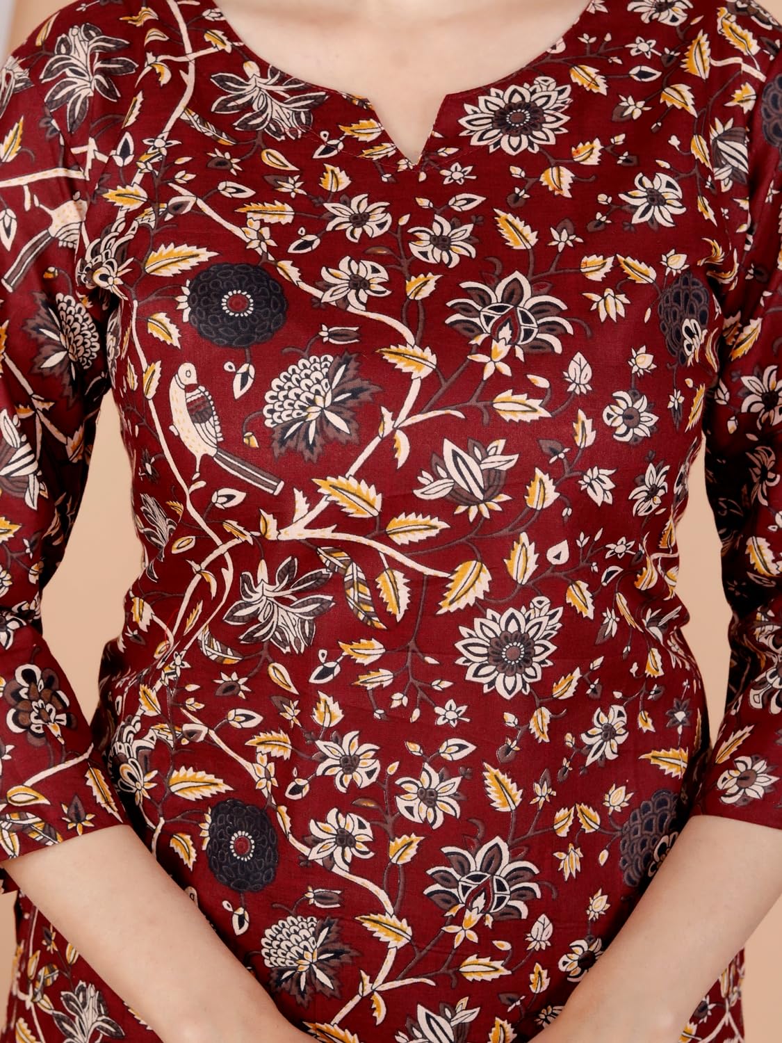 Women's Casual Jaipuri Cotton Printed Short Kurta