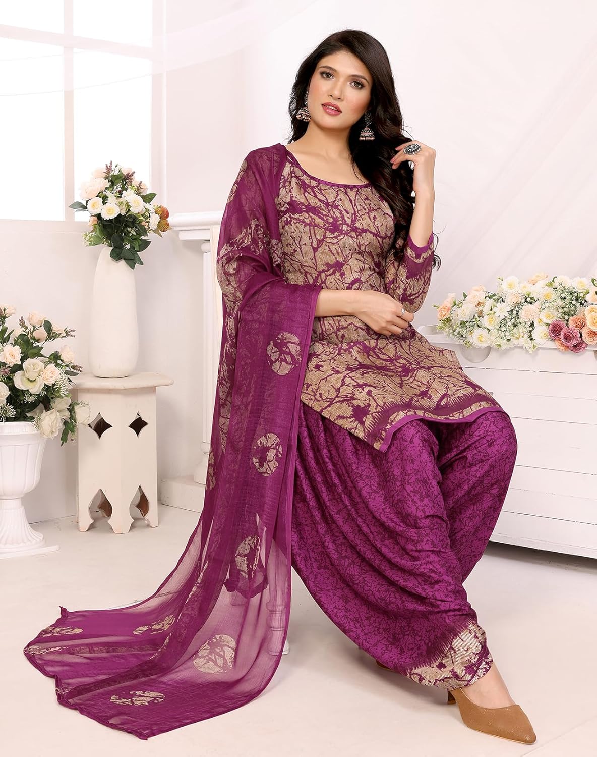 Yashika Women's Printed Dress Material