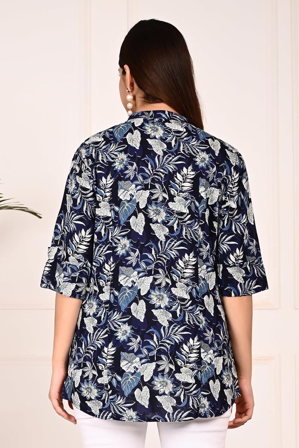 Gudwear Printed Shirt Style Top Women l Stylish Shirt