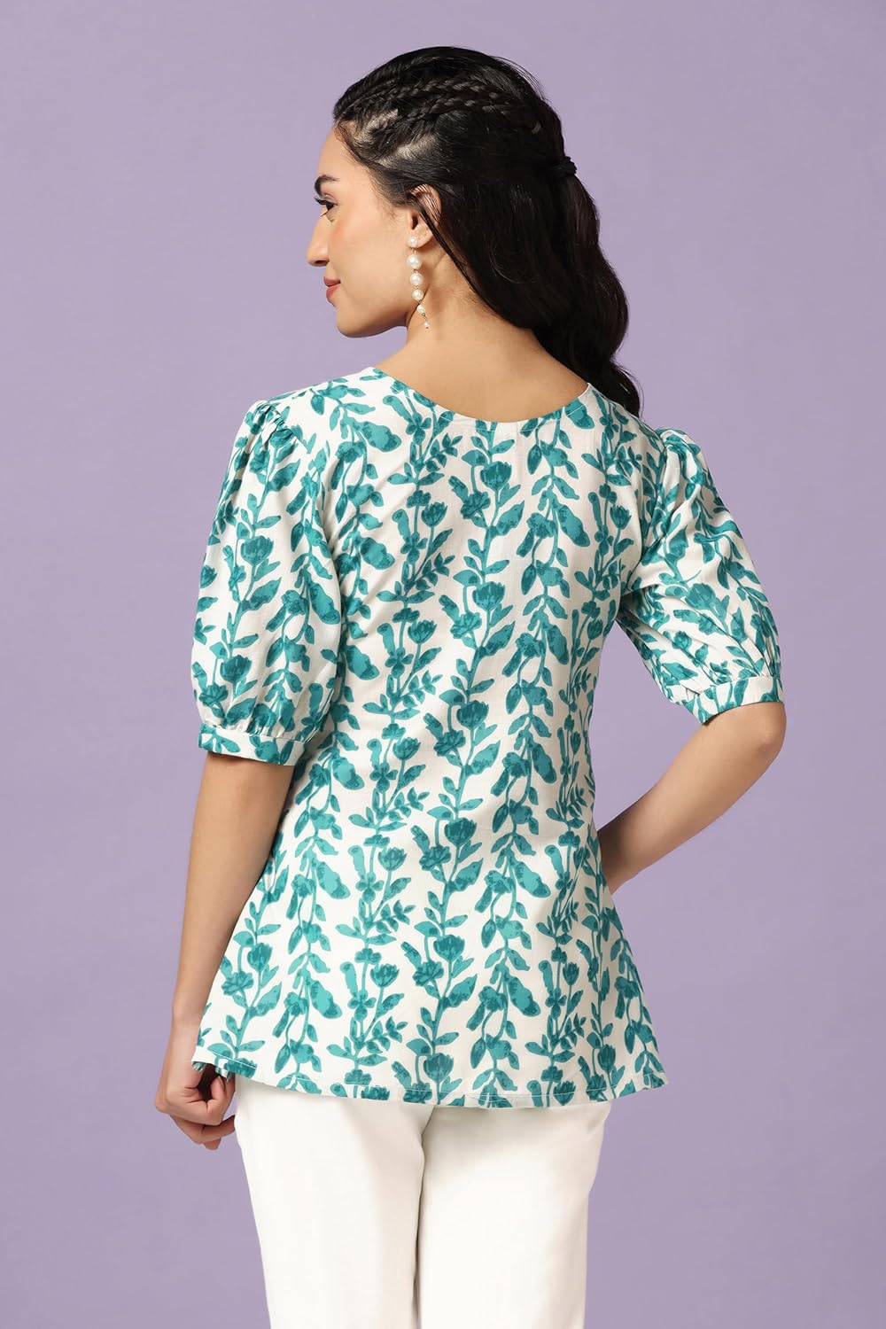 Fashion Dream Women's Cotton Regular Fit Tunic Top